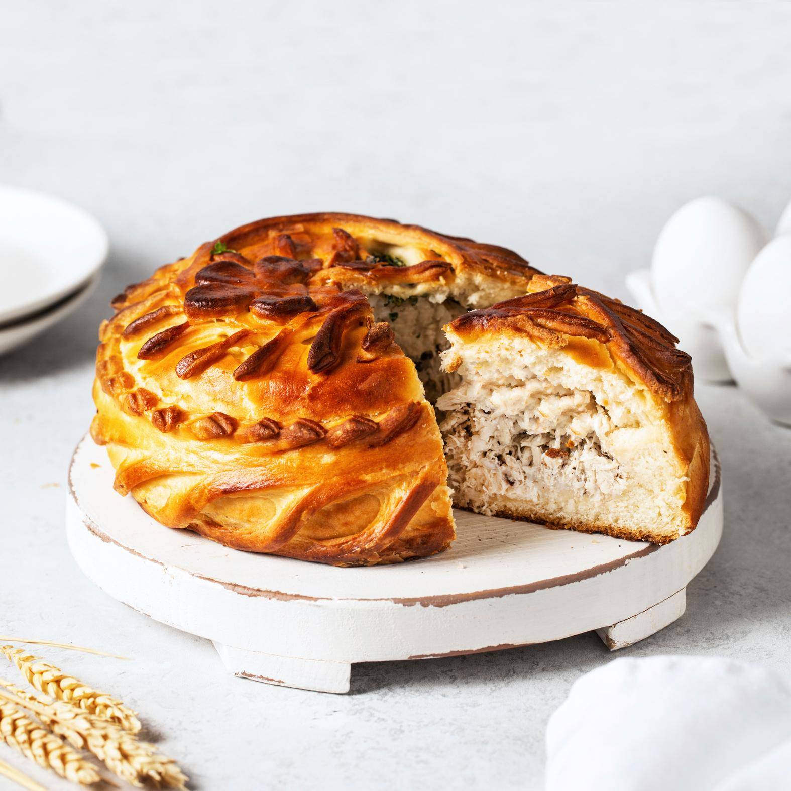 Tourte au poulet - Recette Kitchen Machines Touch/Touch + | Moulinex