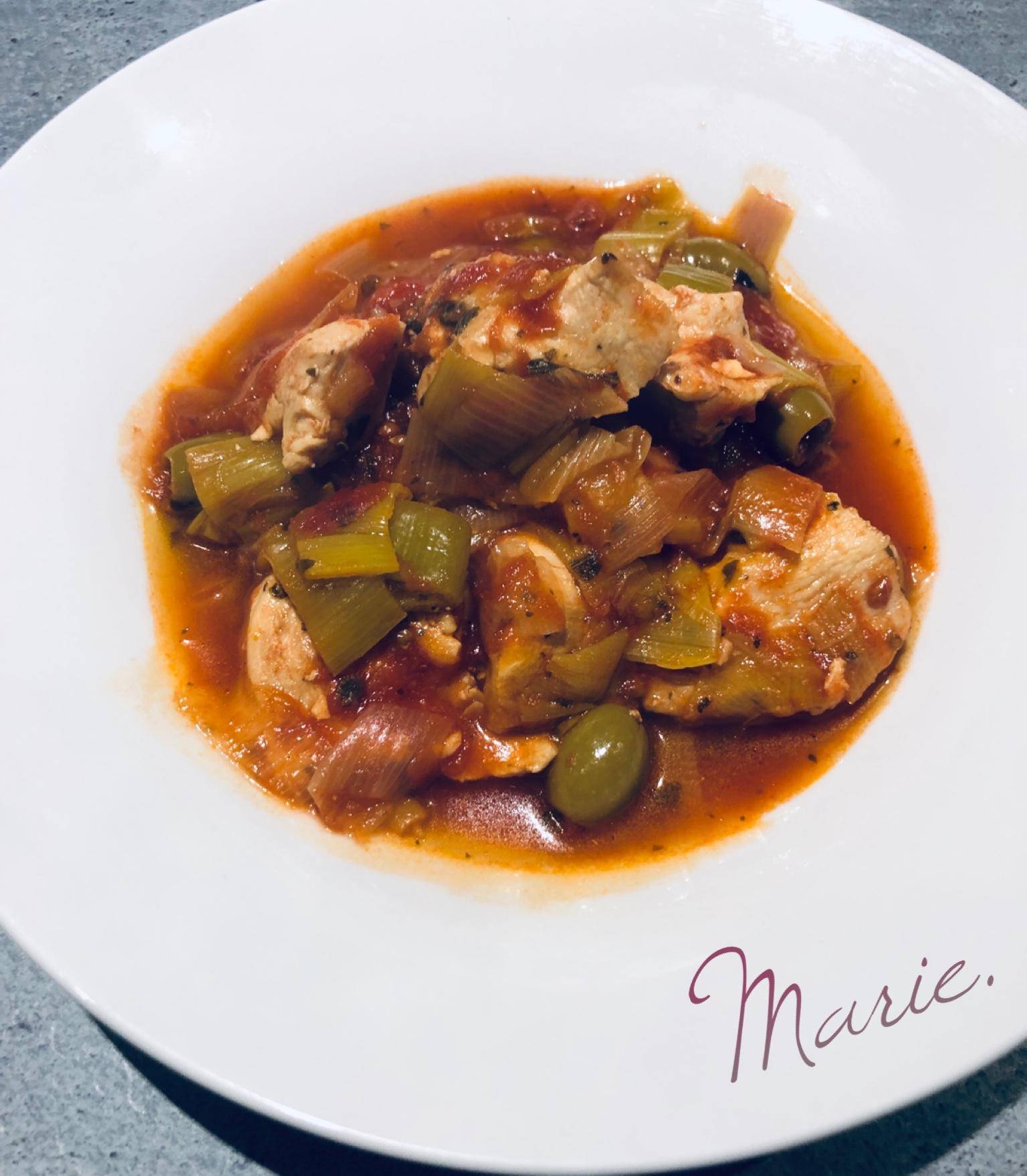 Poulet aux poireaux - Recepten Cookeo | Moulinex