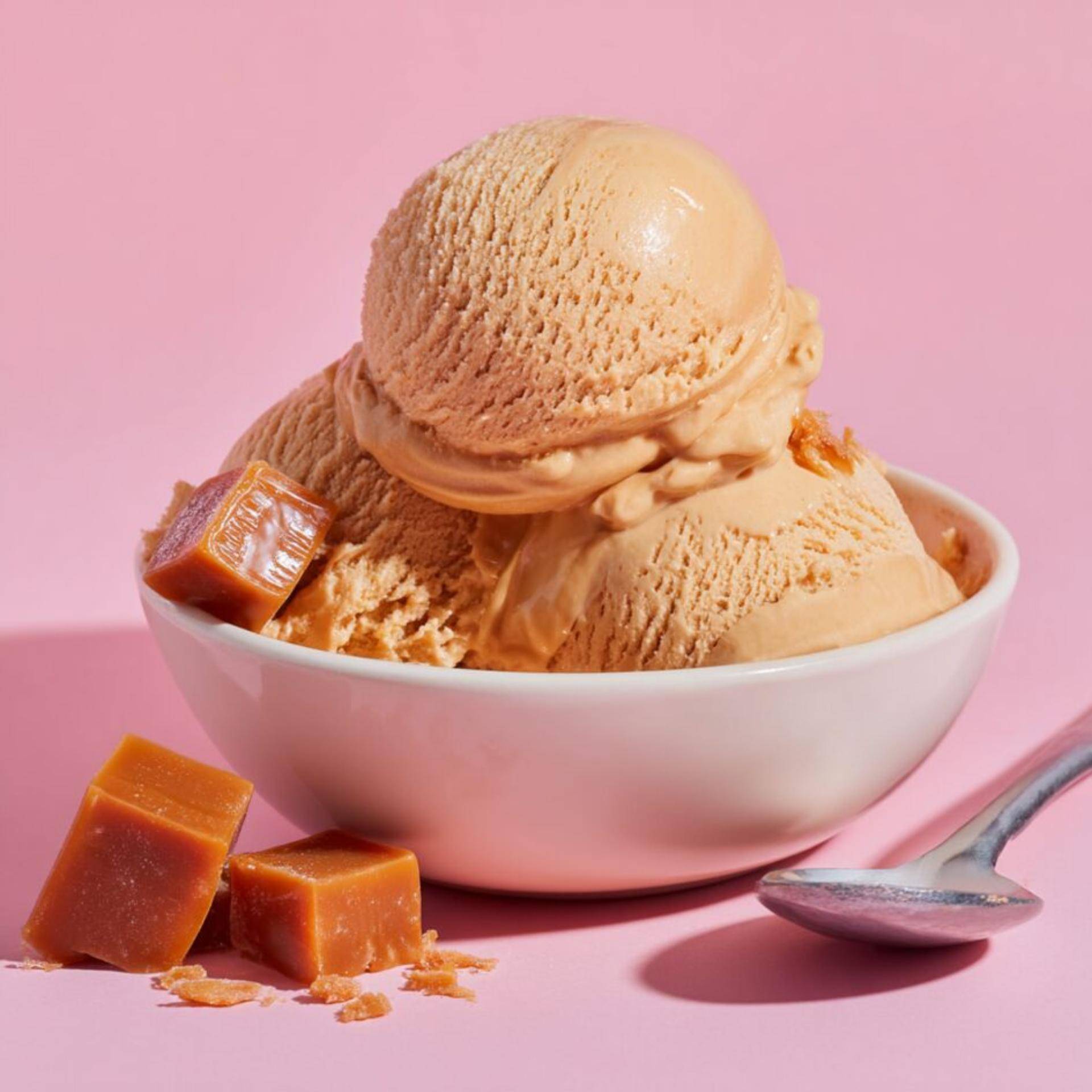 Glace caramel beurre salé avec la machine à glaces Dolci - Recette Dolci | Moulinex