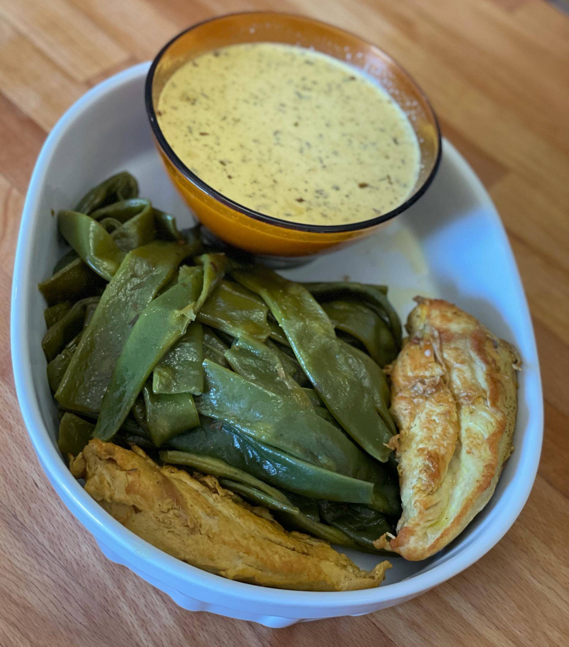 Poulet et haricots plats au curry - Recepten Cookeo | Moulinex