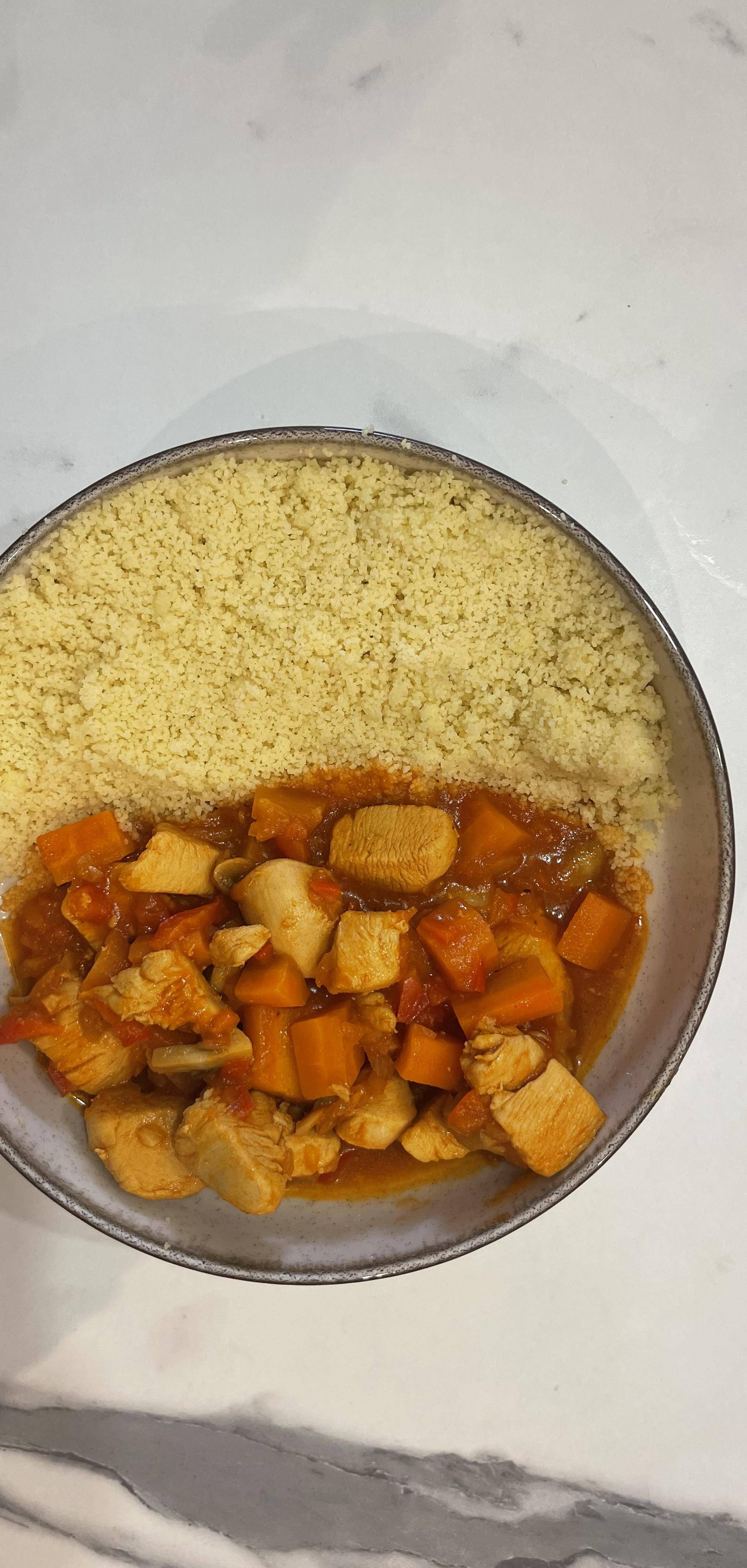 Couscous revisité au poulet - Recette Companion Connect XL | Moulinex