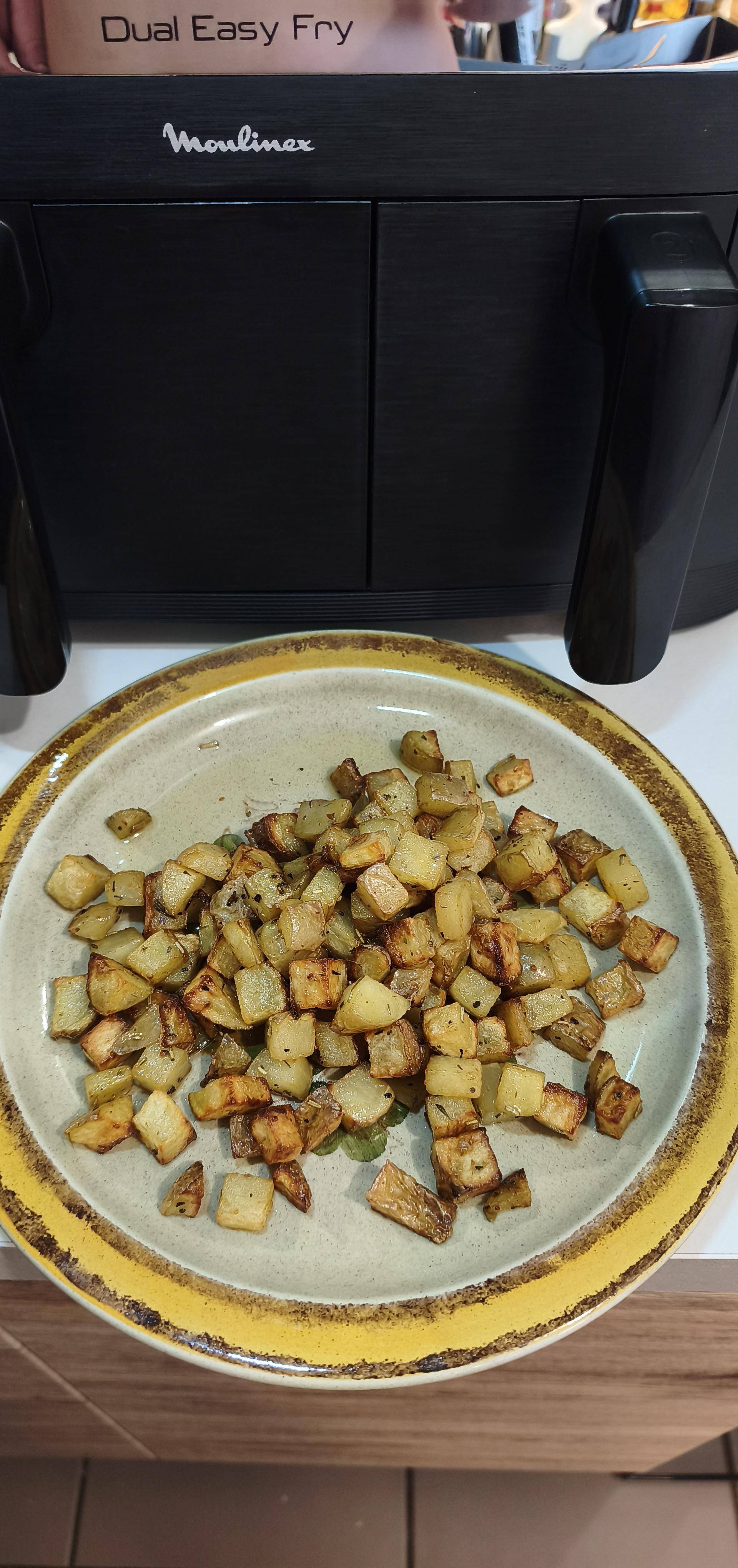 Pommes de terre croustillante et délicieuses - Recette Dual EasyFry | Moulinex