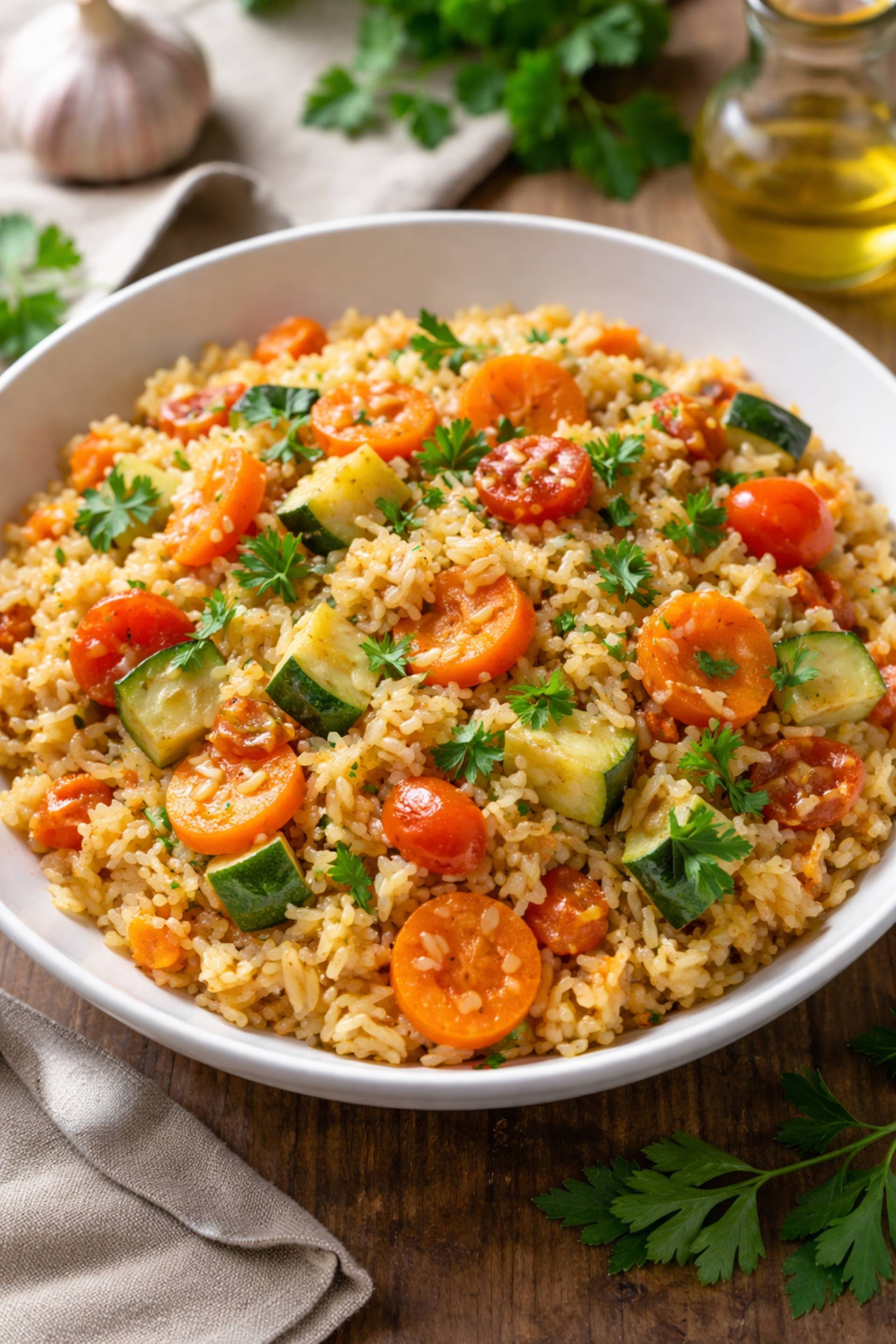 Riz aux légumes caramélisés - Recette Cookeo V3 | Moulinex