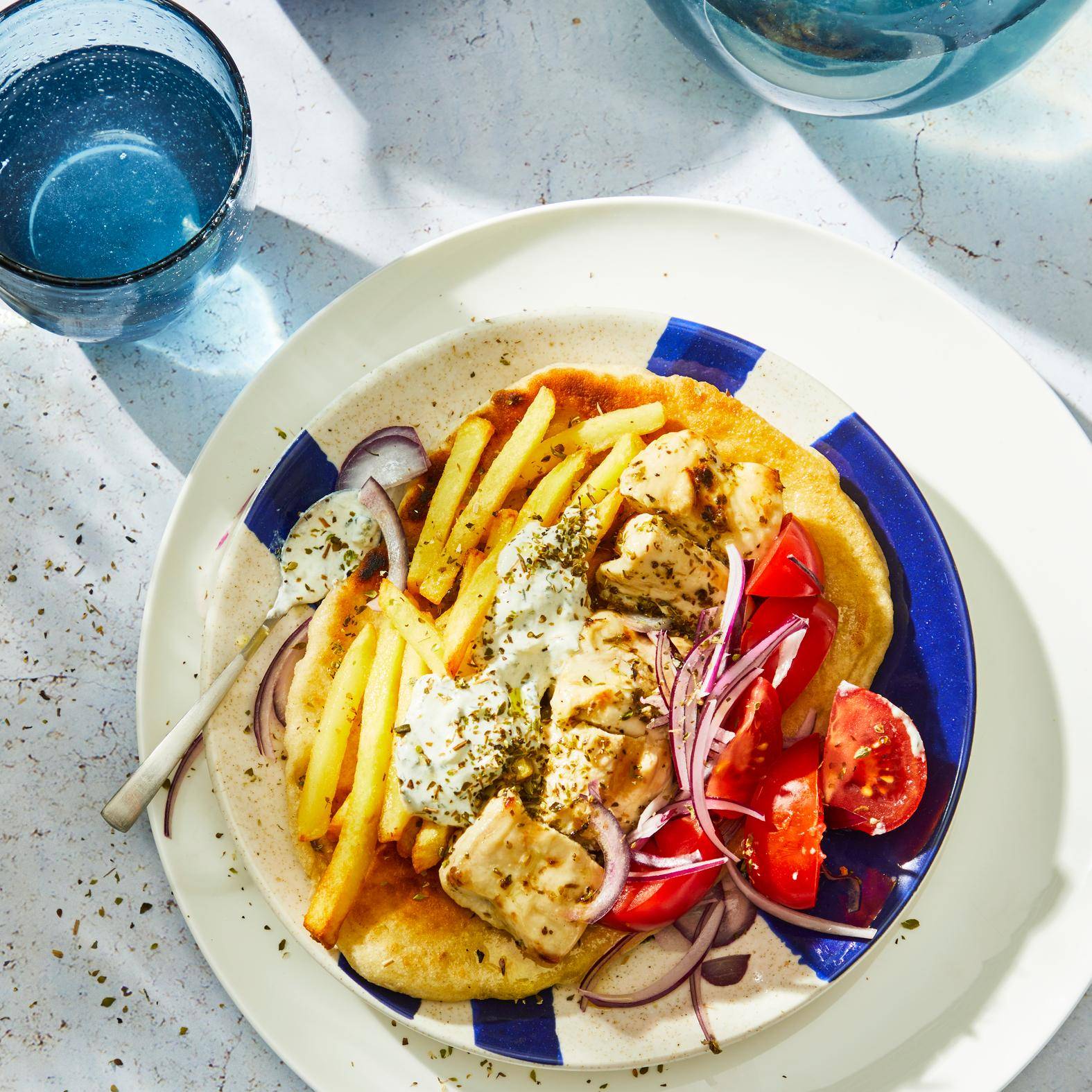 Souvlaki - Recepten EASY FRY & GRILL 2 in 1 MECHANICAL | Moulinex