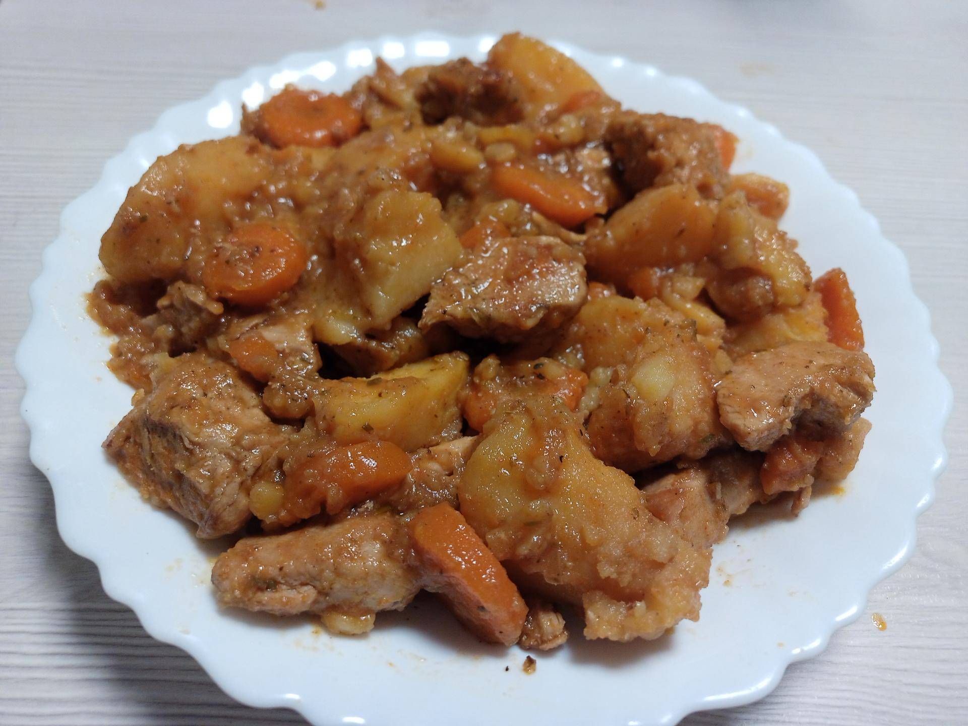Poulet, pommes de terre et carottes - Recepten Cookeo V3 | Moulinex