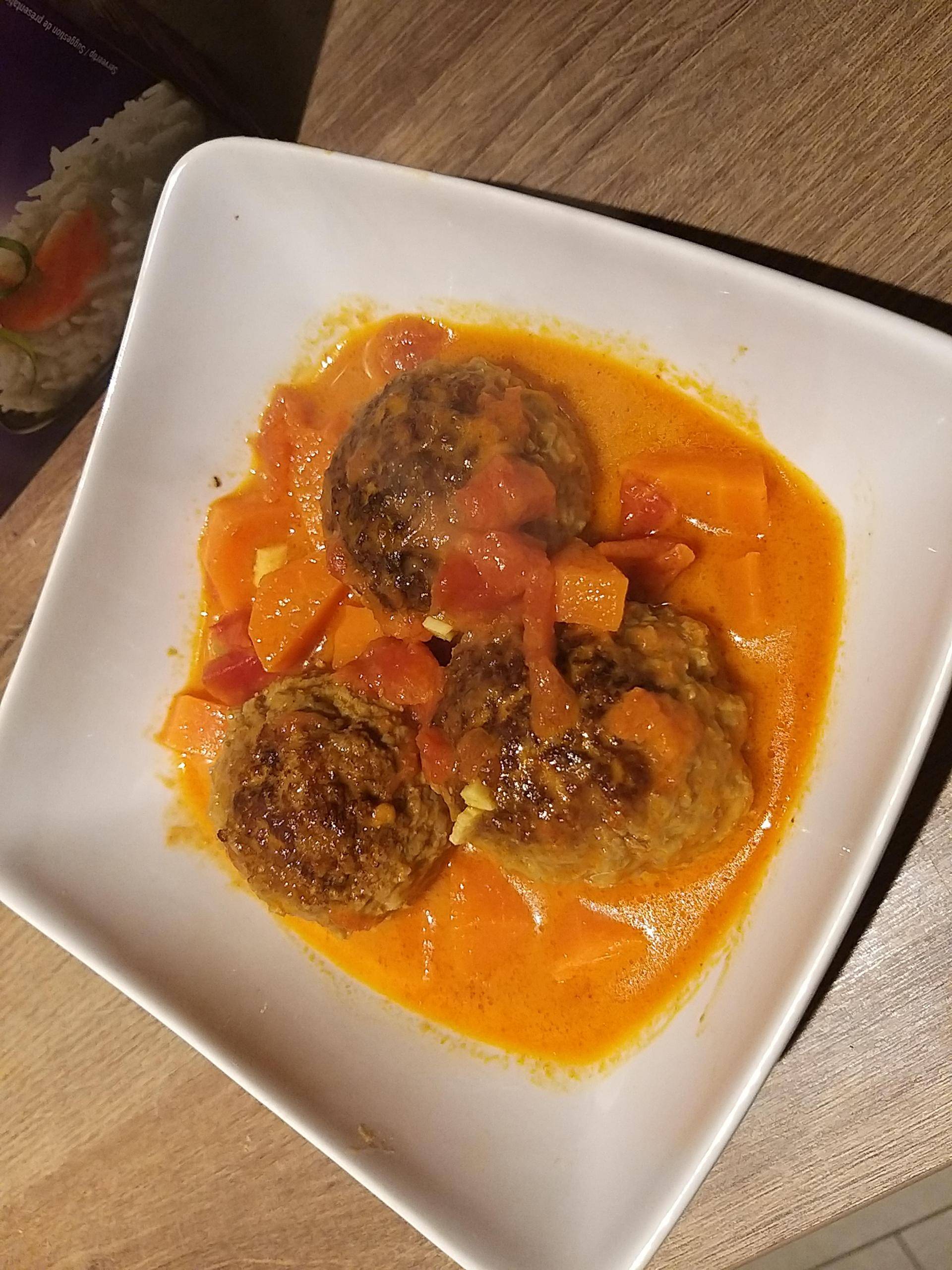 Boulettes à l'indienne - Recette Cookeo | Moulinex