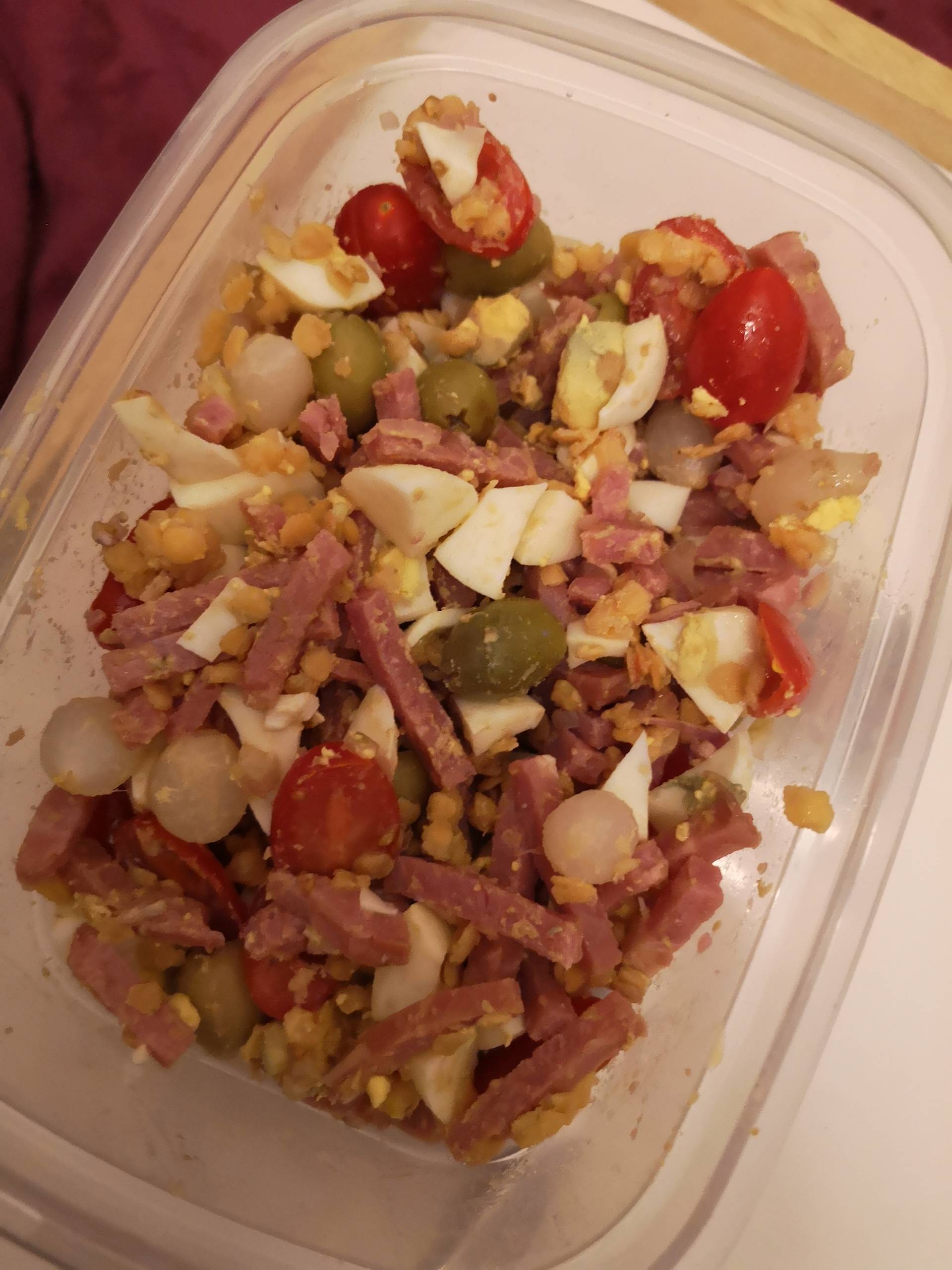 Salade de lentilles corails - Recepten Cookeo | Moulinex