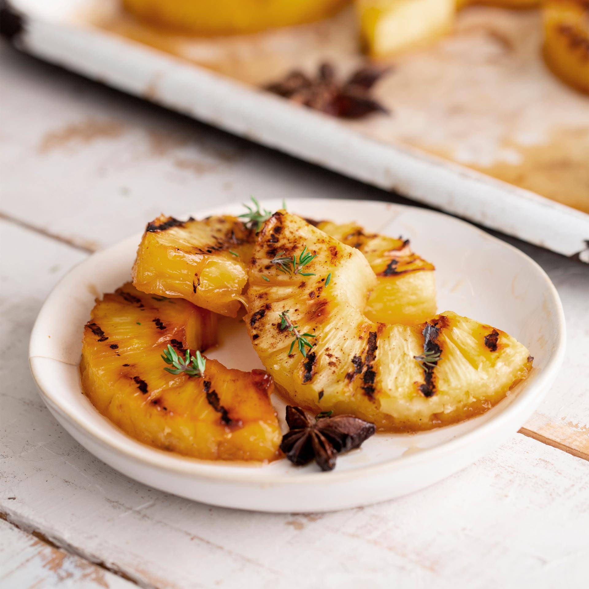 Kaneelananas - Recepten Dual EasyFry&Grill | Moulinex