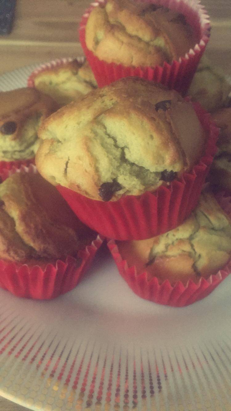 Muffins pistache chocolat - Recepten Companion XL | Moulinex