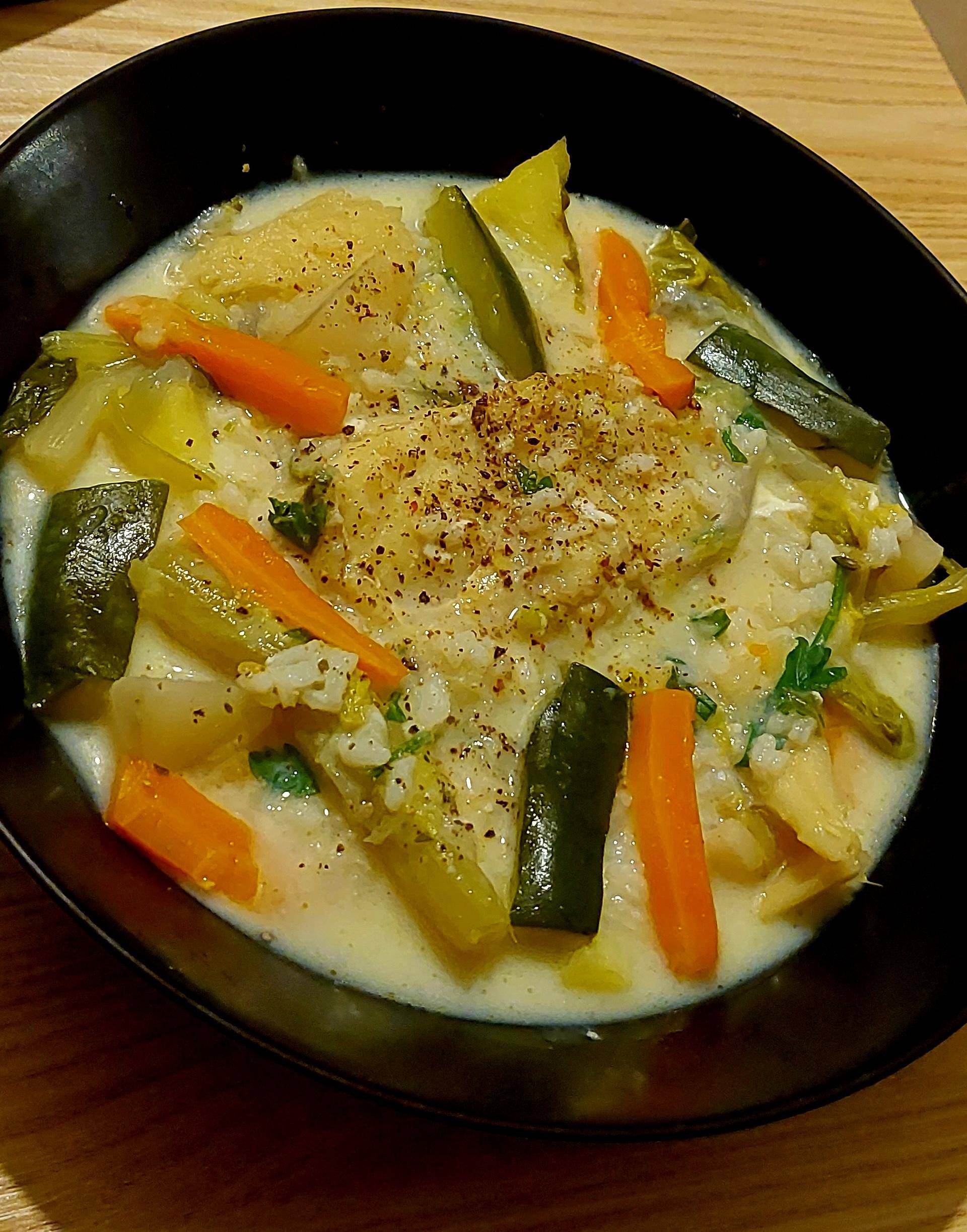 Soupe citron grecque au colin - Recette Cookeo | Moulinex