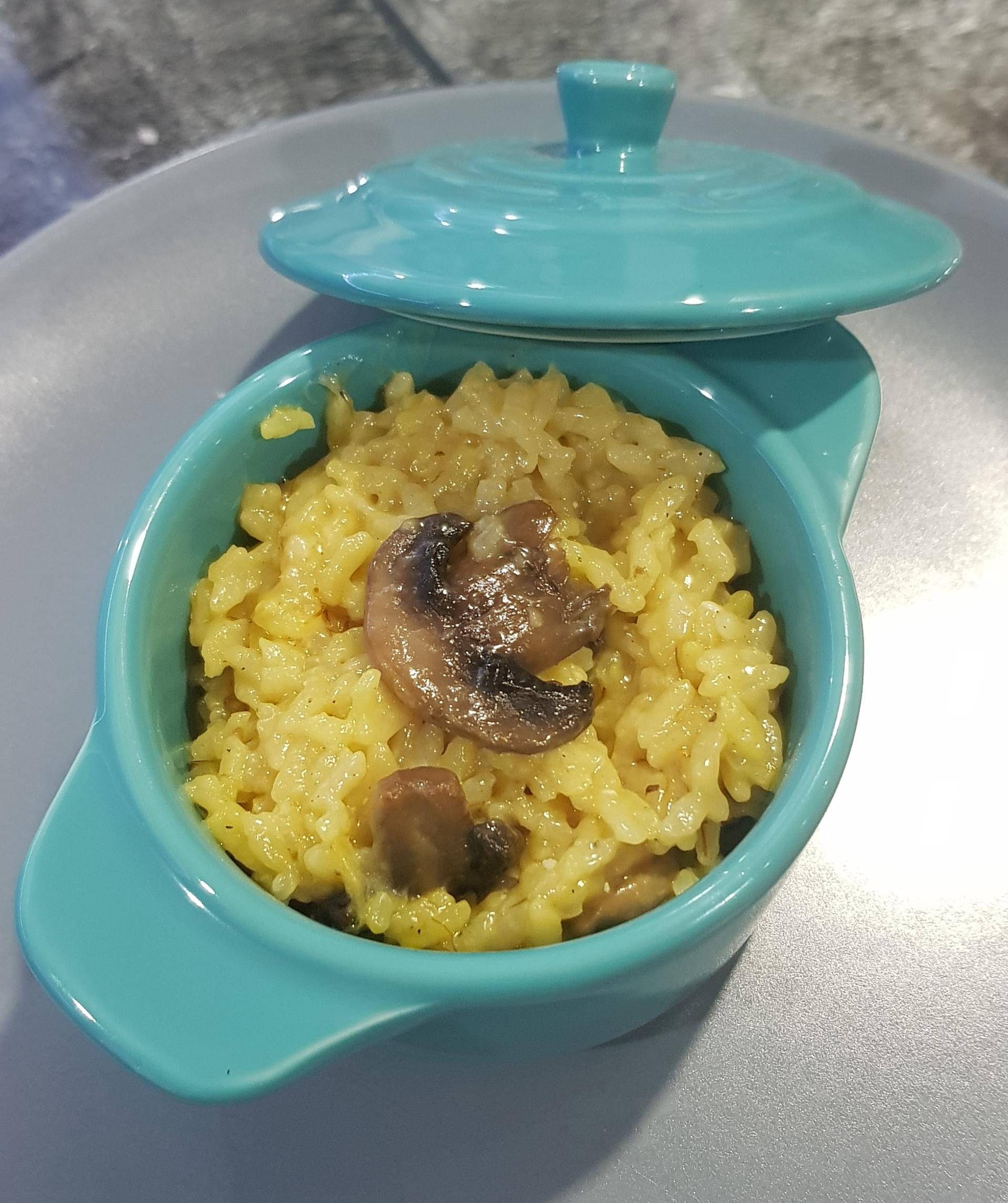 Risotto aux champignons et safran - Recepten Cookeo | Moulinex