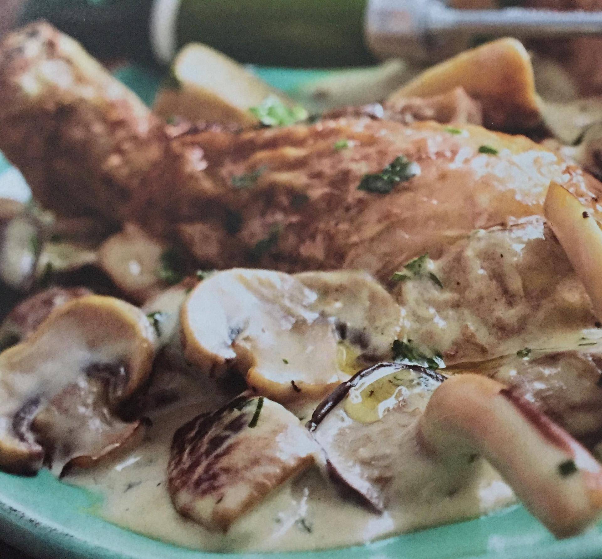 Poulet sauce forestière - Recepten Cookeo | Moulinex