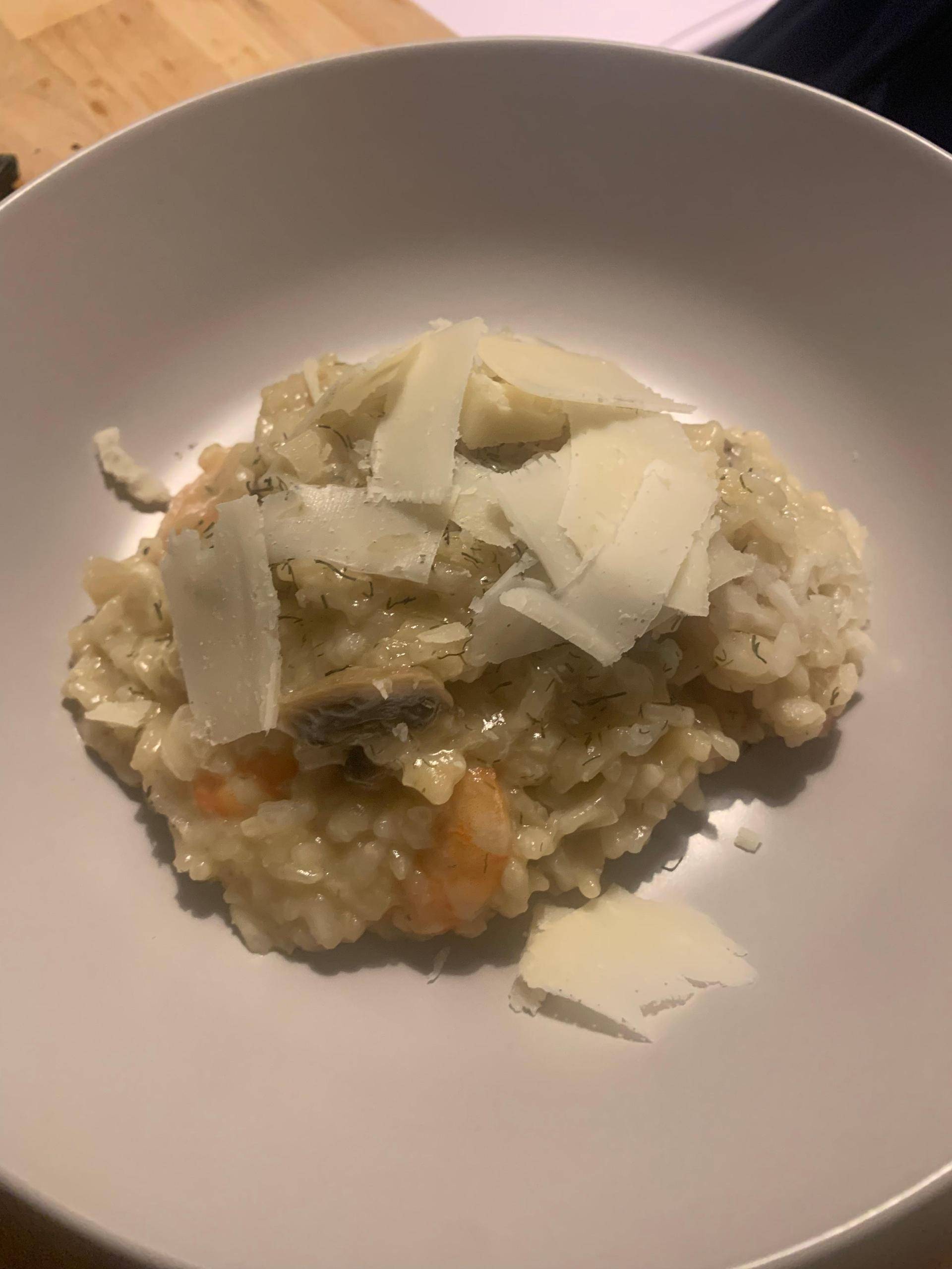 Risotto champignons crevette - Recepten Companion Connect | Moulinex