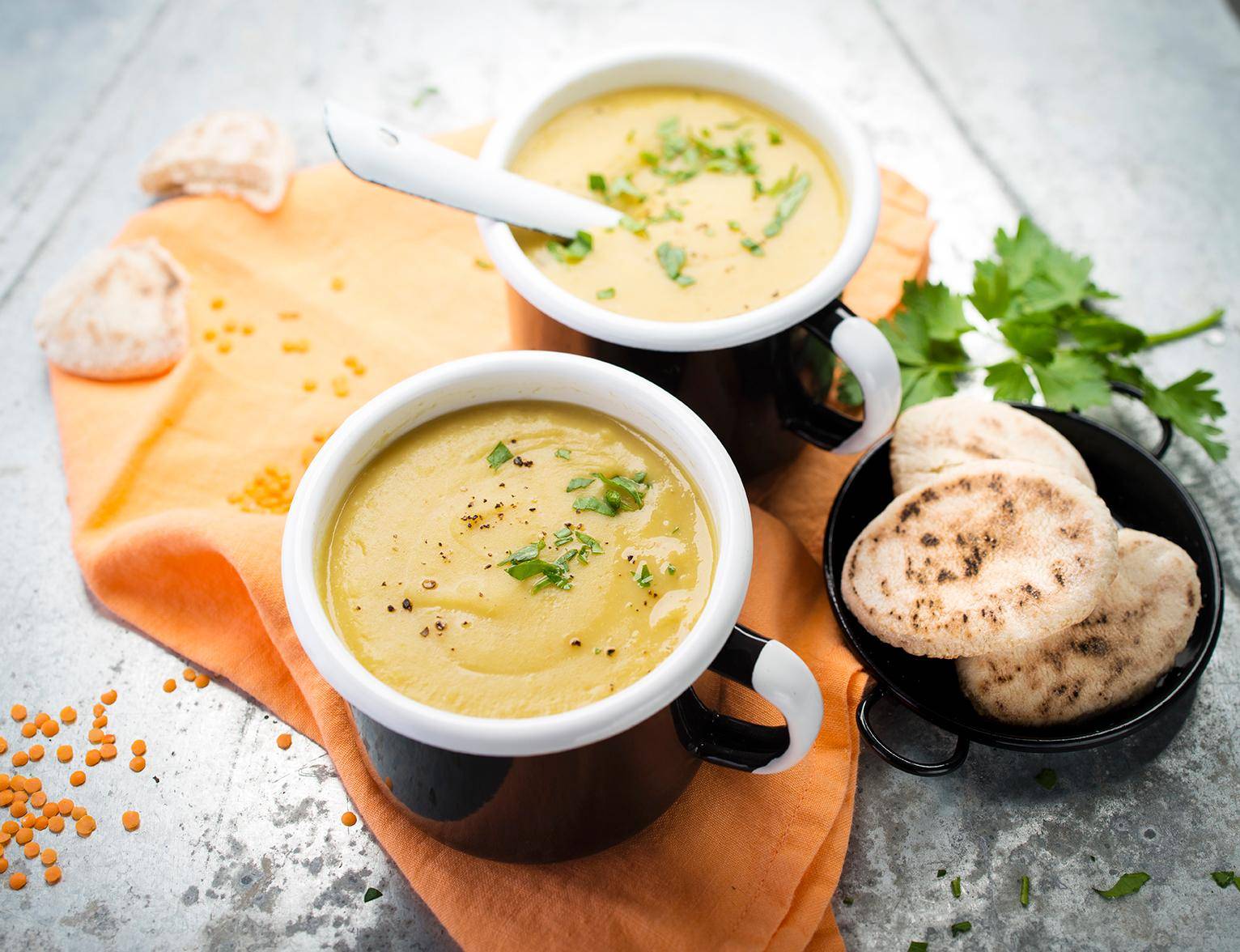 Soupe de lentilles corail - Recepten Cookeo | Moulinex