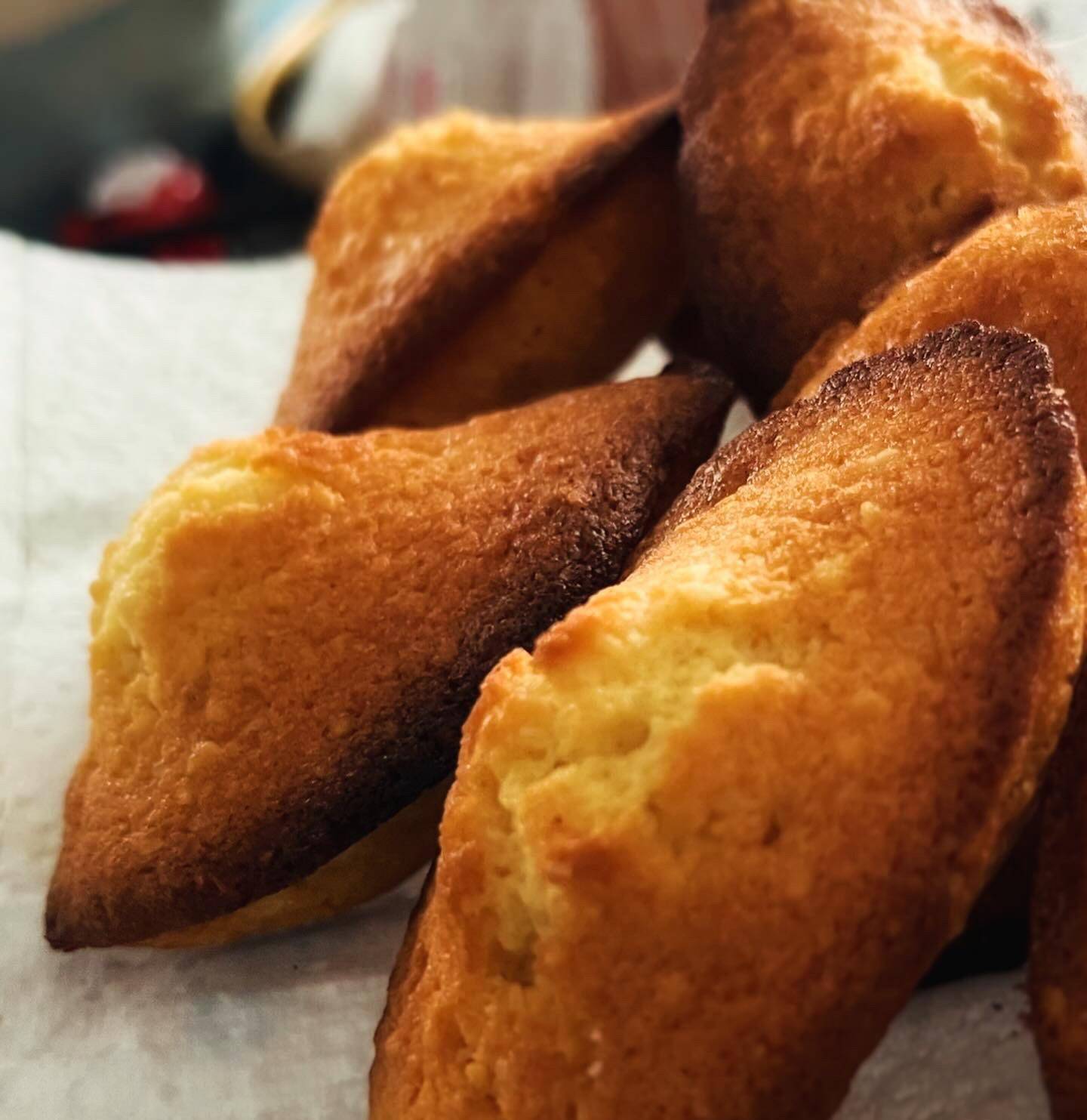 Madeleines à la noisette et cœur coulant au Nutella - Recette Dual EasyFry&Grill | Moulinex