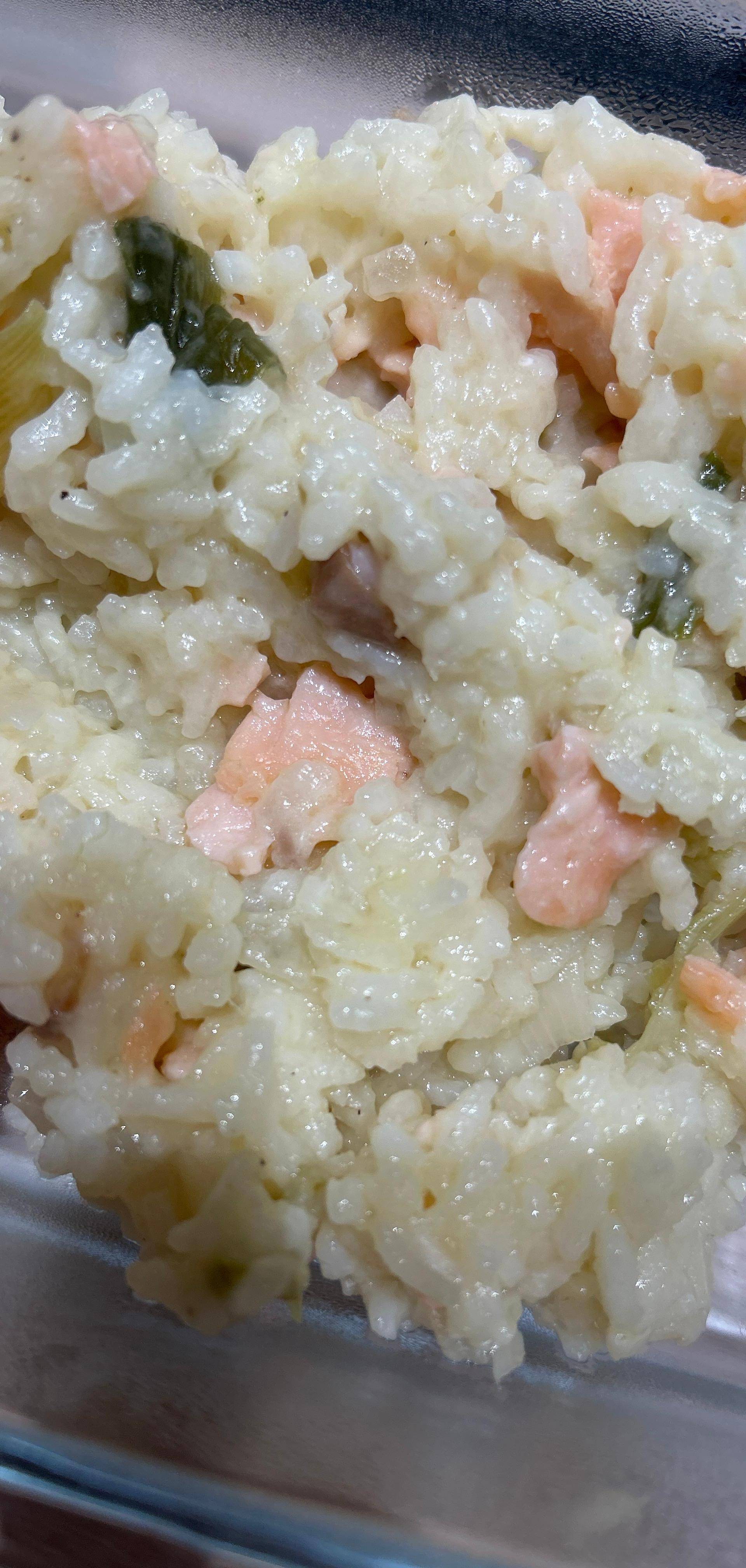 Risotto saumon fumé poireaux - Recette Companion Connect XL | Moulinex