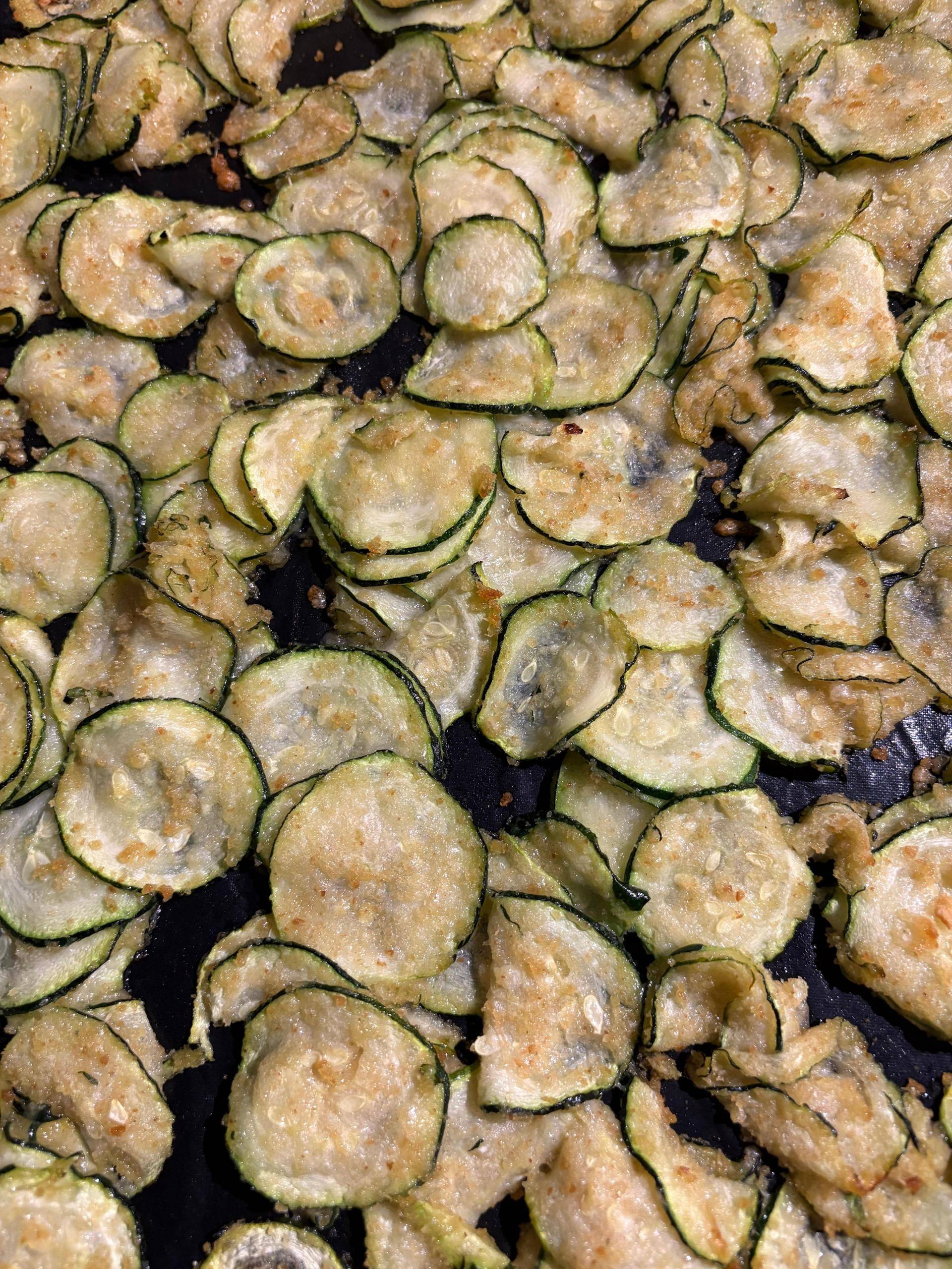 Courgettes crousty parmesan - Recette Easy Fry Compact | Moulinex