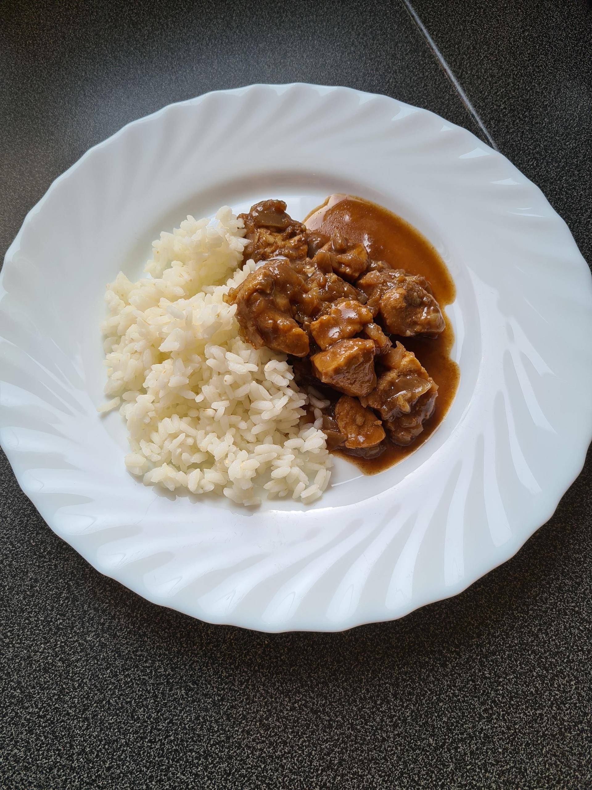 Sauté de porc vinaigre balsamique et sirop d'érable - Recette Companion Connect | Moulinex