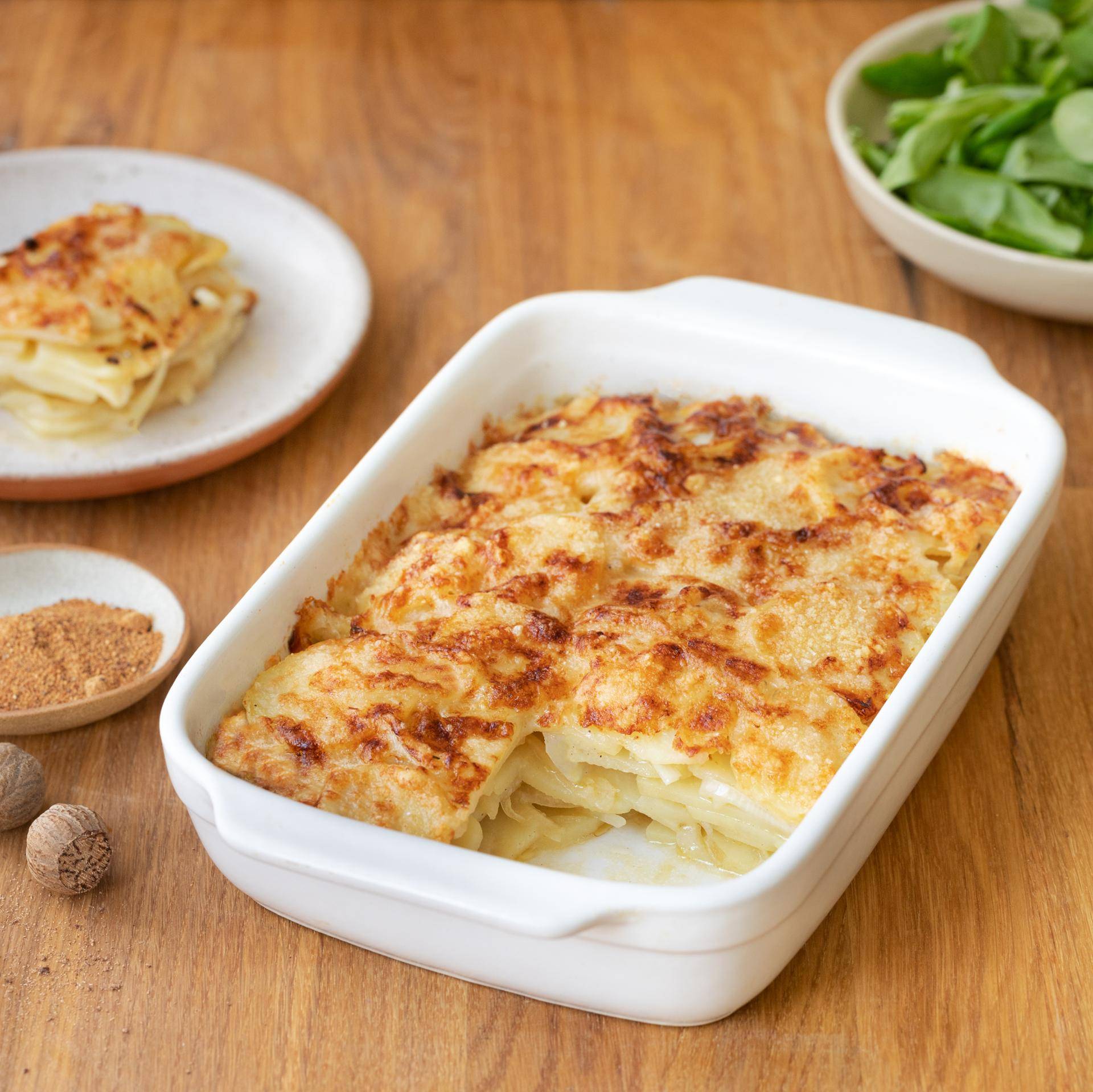 Gratin de pommes de terre - Recette EASY FRY GRILL & STEAM 3 in 1 | Moulinex