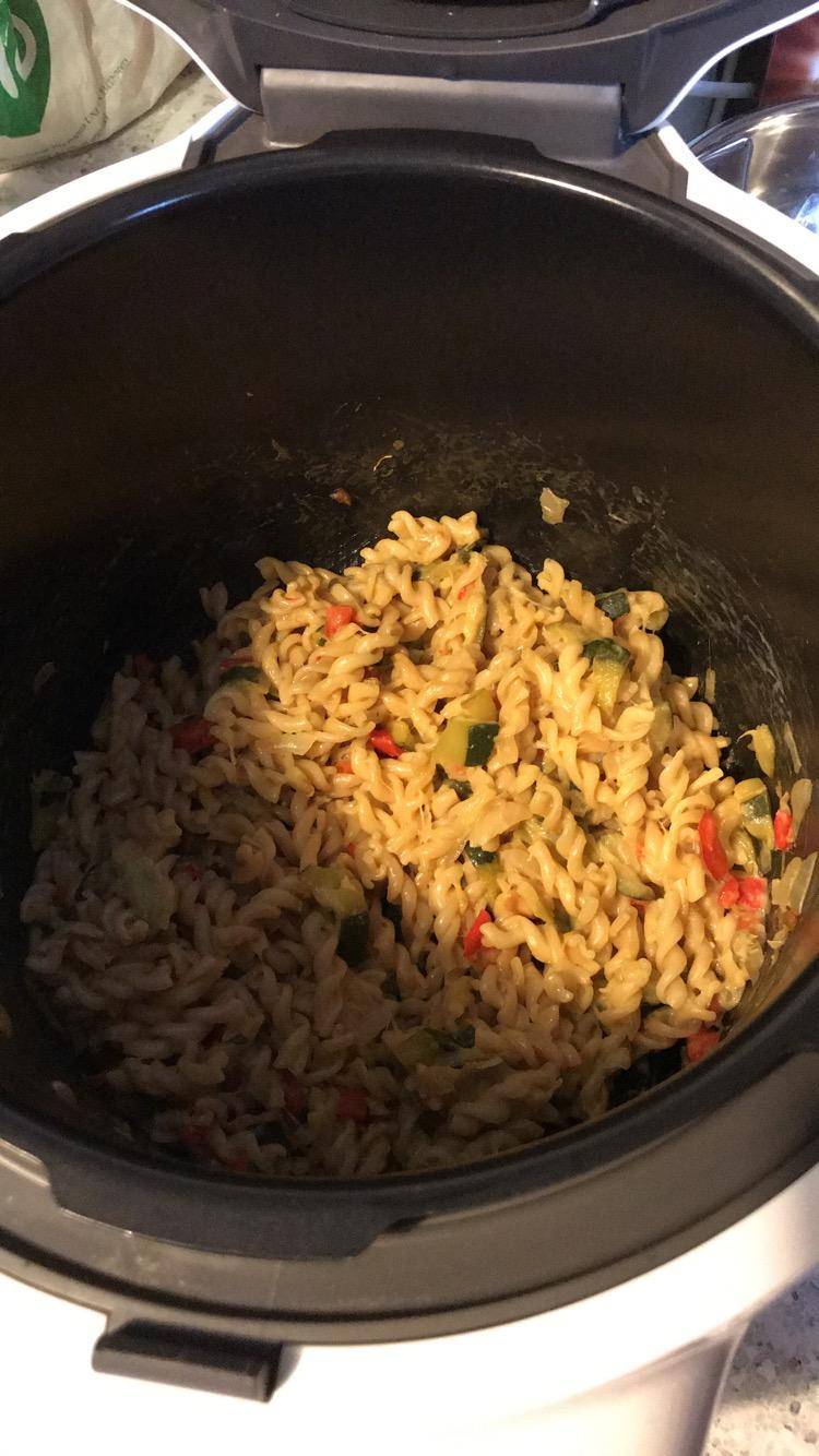 Pâtes au légumes - Recette Cookeo | Moulinex