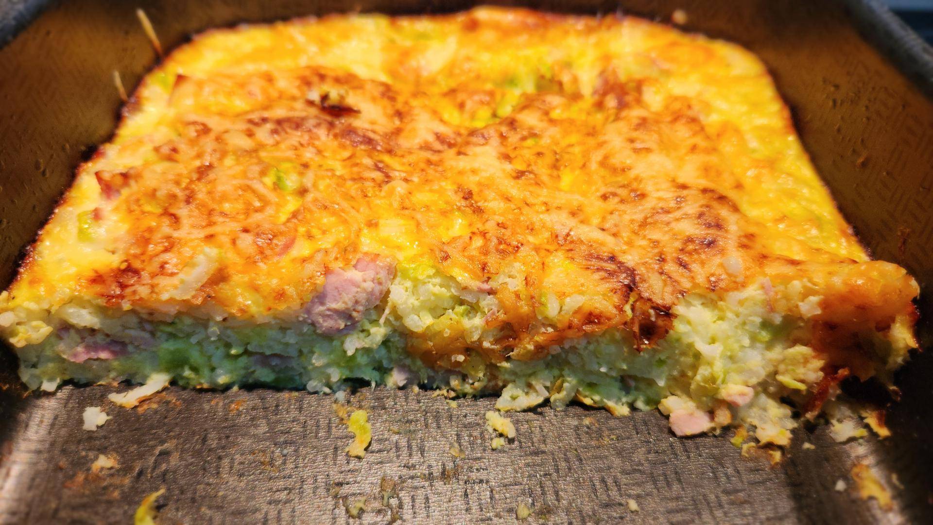 Tian de courgettes au riz et jambon - Recette Companion Connect | Moulinex