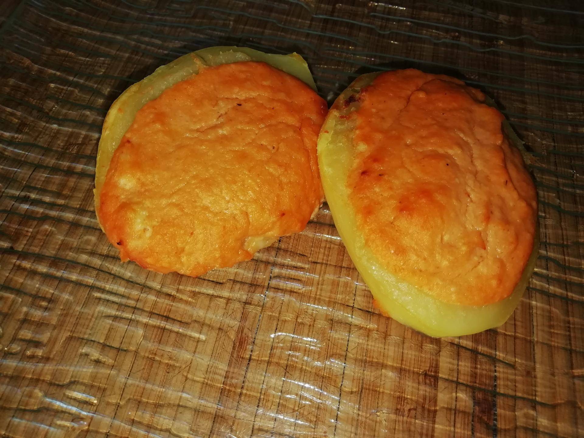 Pomme de terre farcies au poulet - Recepten Companion Connect XL | Moulinex