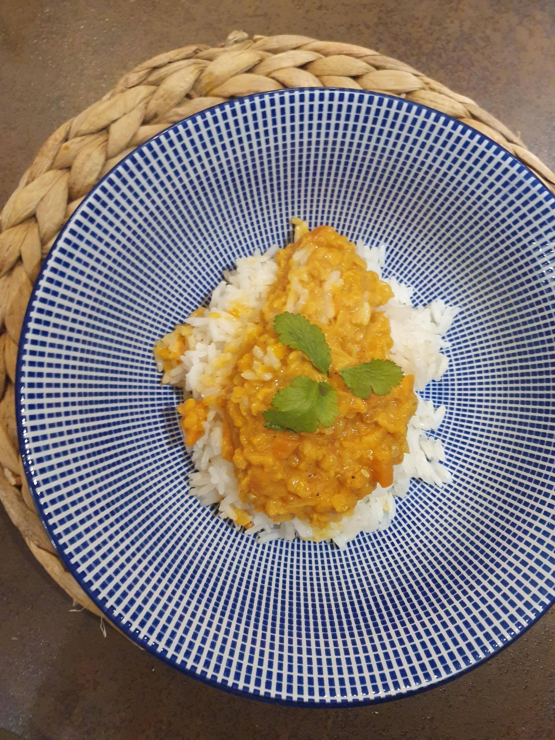 Dahl de lentilles corail - Recepten Companion Connect XL | Moulinex