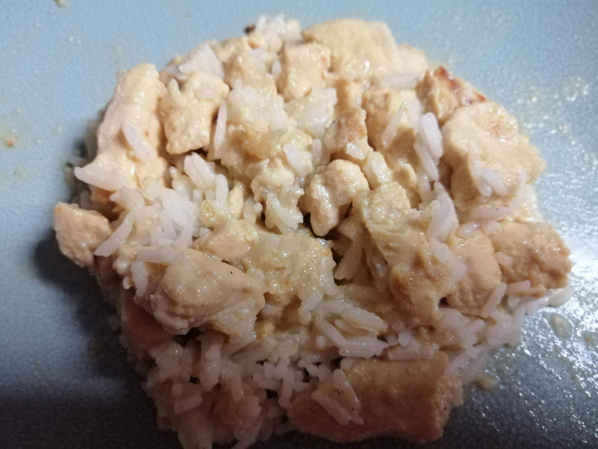 Dés de poulet aux pommes curry lait de coco - Recette Cookeo | Moulinex
