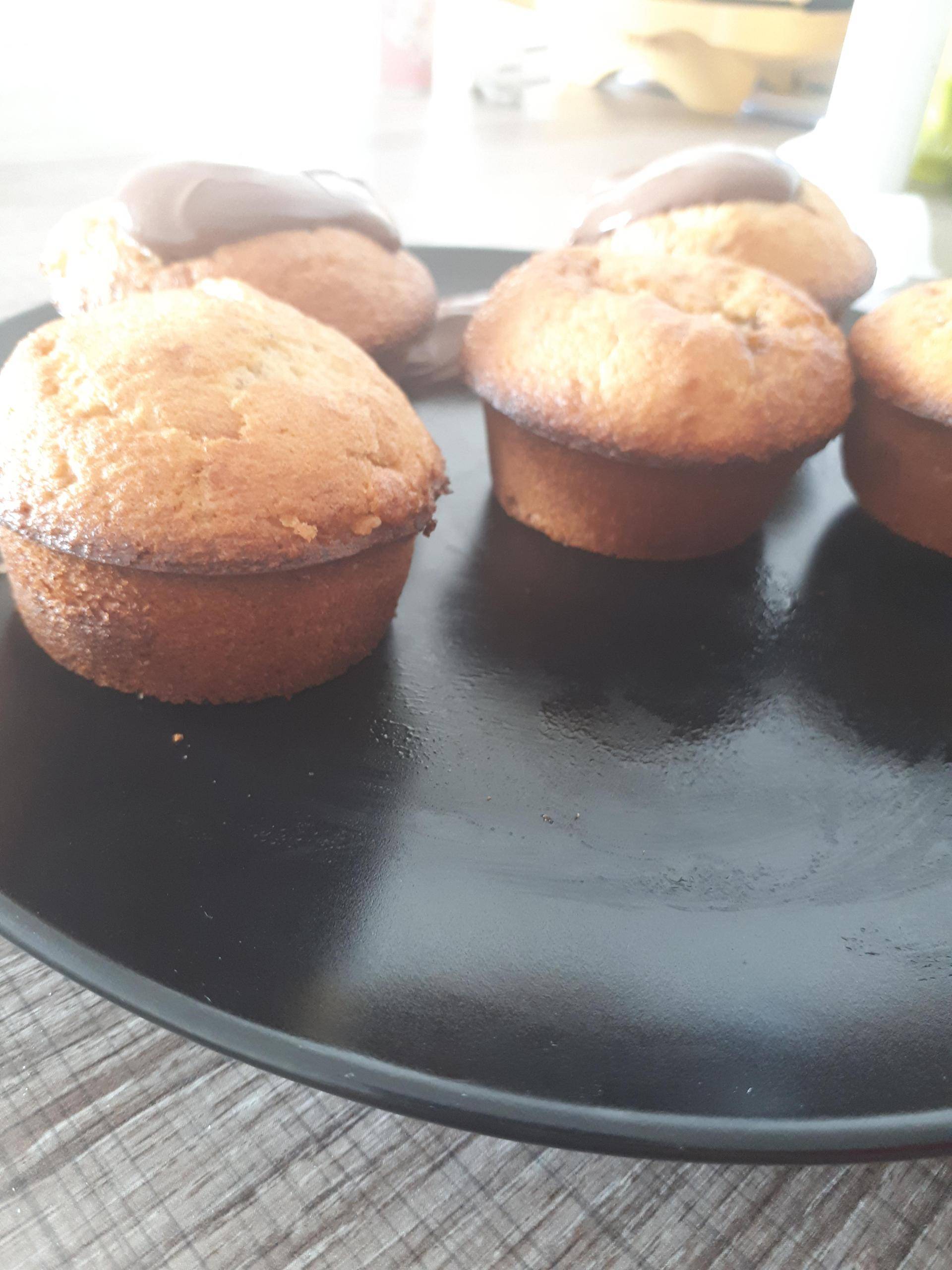 Muffins banane coeur nutella - Recepten Companion Connect XL | Moulinex