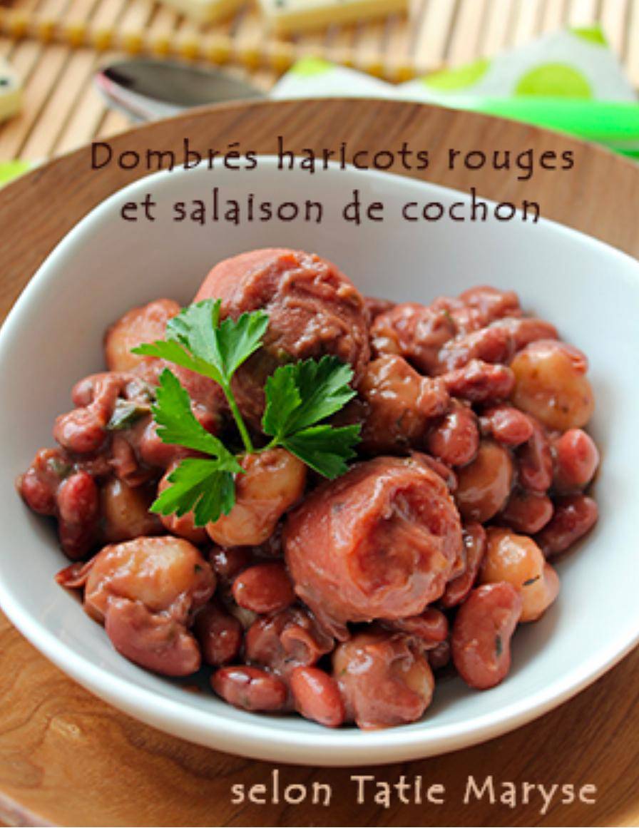 Dombrés, haricots rouges et salaison de cochon - Recepten Cookeo V3 | Moulinex