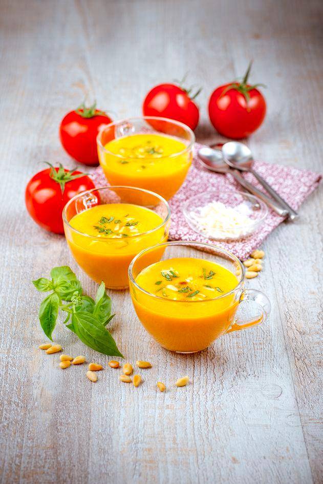 Soupe de tomate coco-citronnelle - Recepten Perfectmix Cook | Moulinex