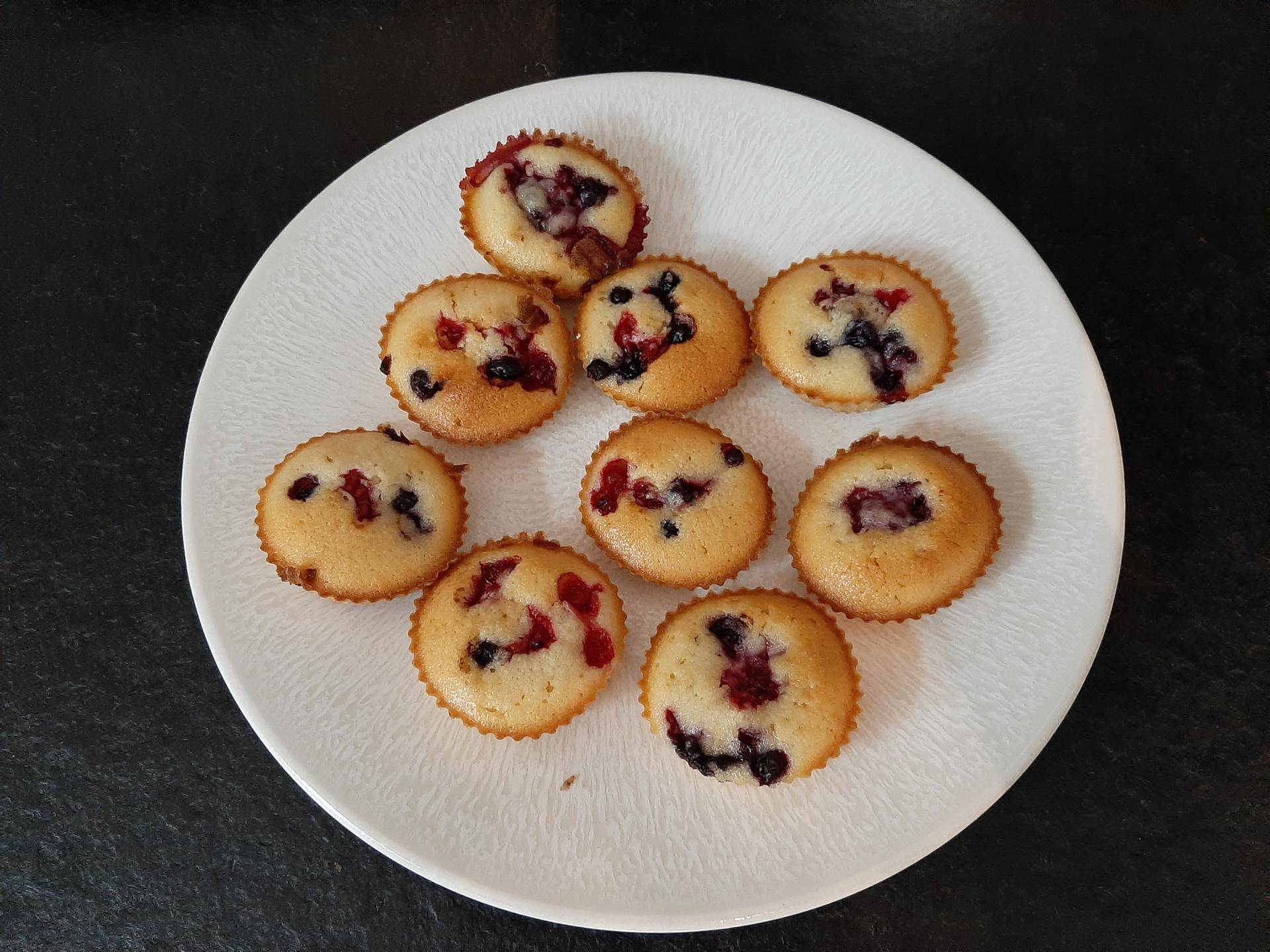 Financiers aux fruits rouges - Recette Companion Connect | Moulinex
