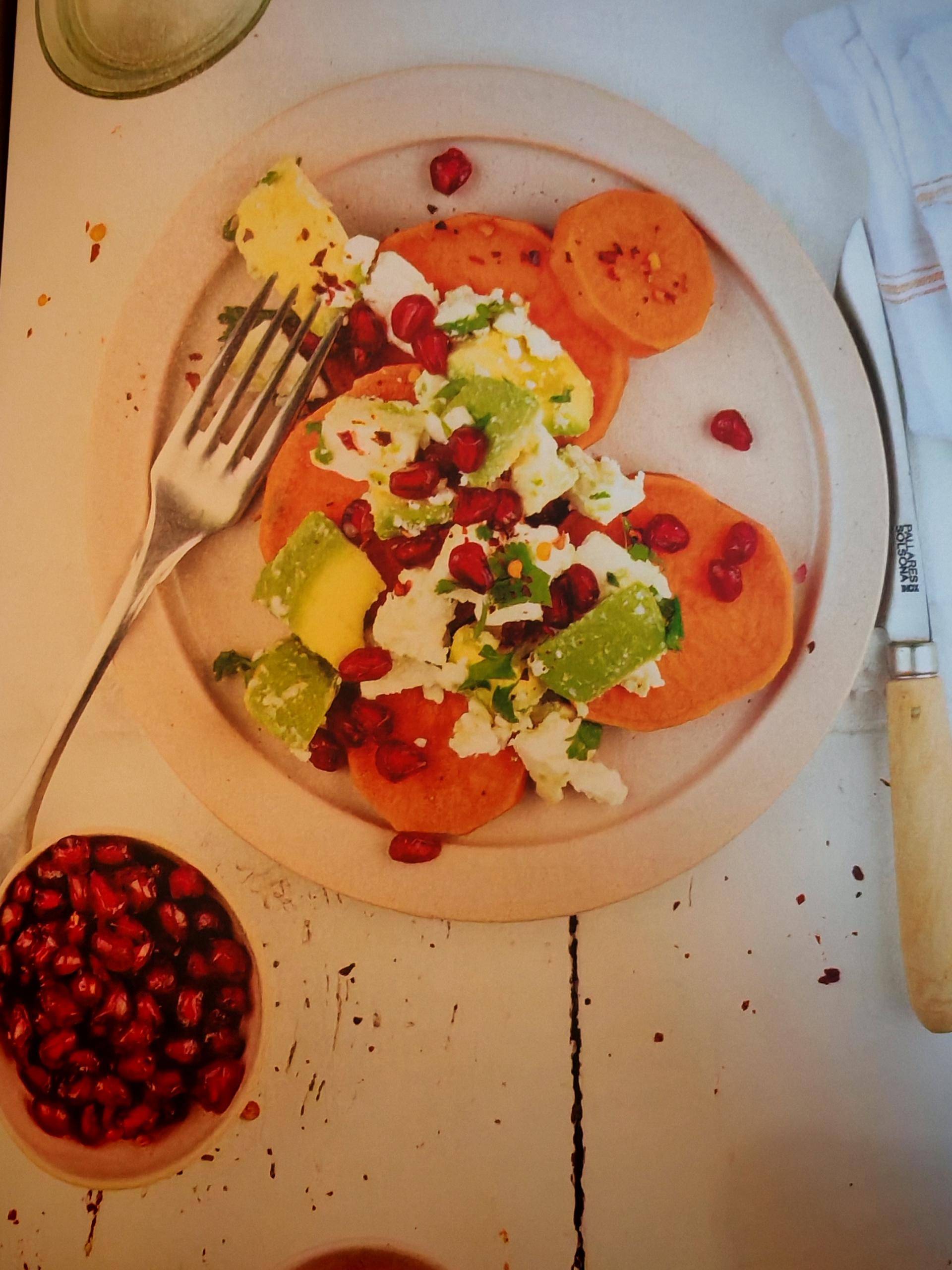 Patates douces à la vapeur, feta et avocat - Recette Companion Connect XL | Moulinex