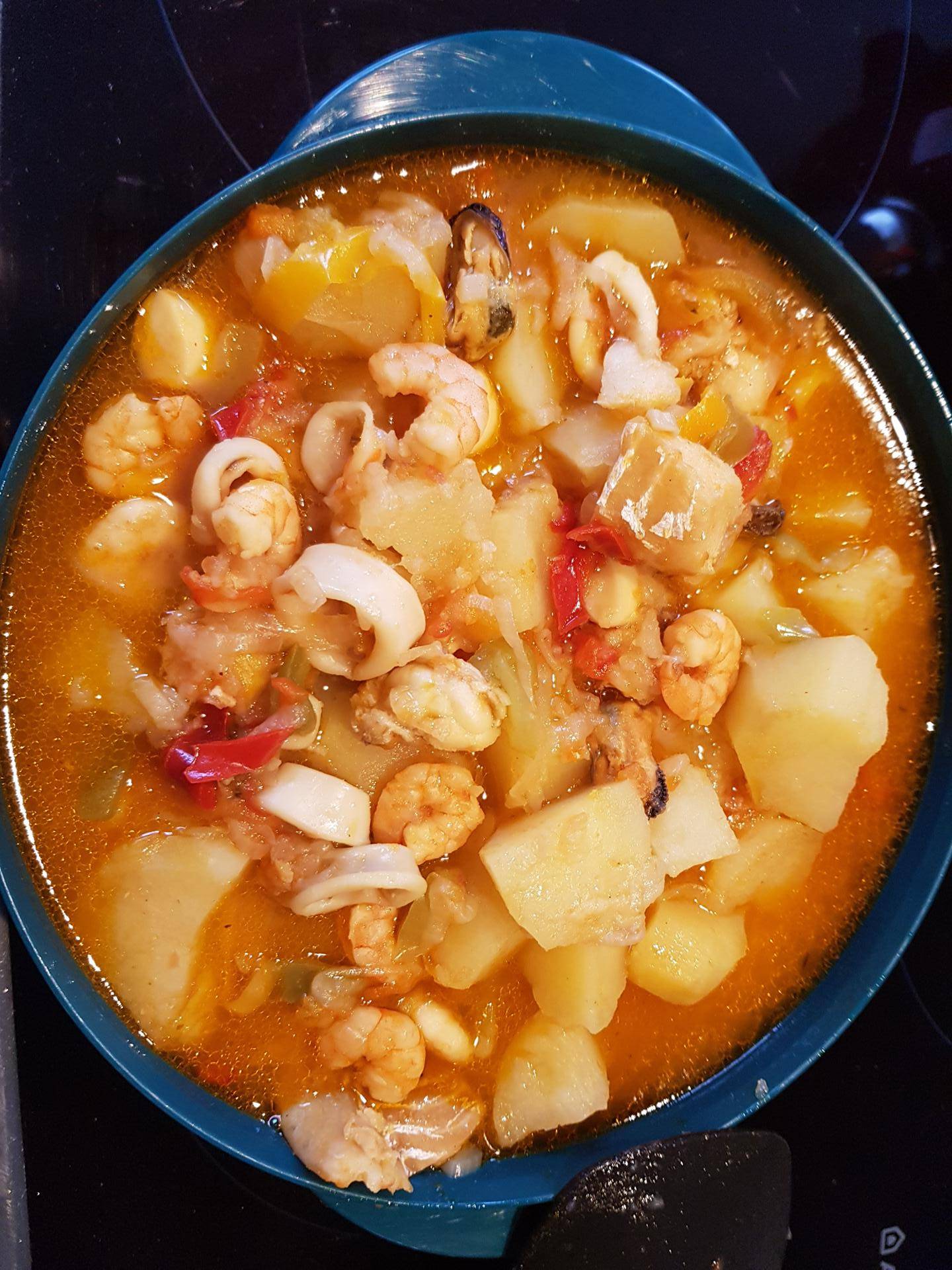 Caldeirada de peixe (Ragoût de Poissons) - Recette Cookeo | Moulinex