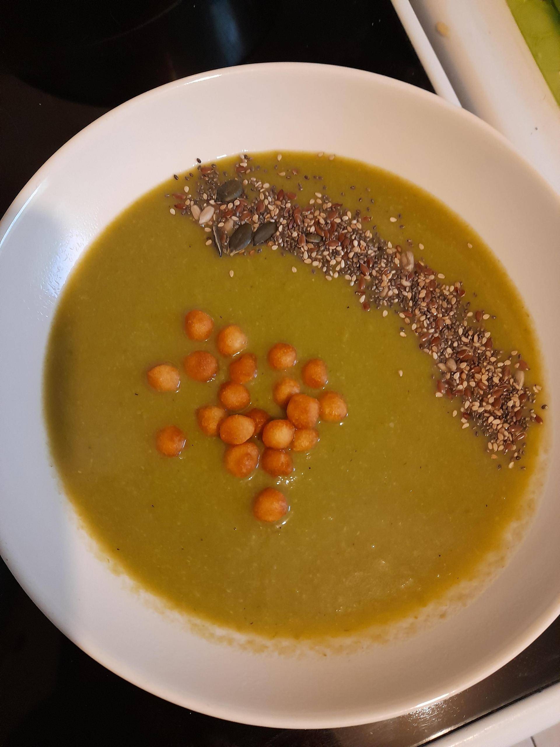 Velouté de légumes verts. - Recette Cookeo | Moulinex