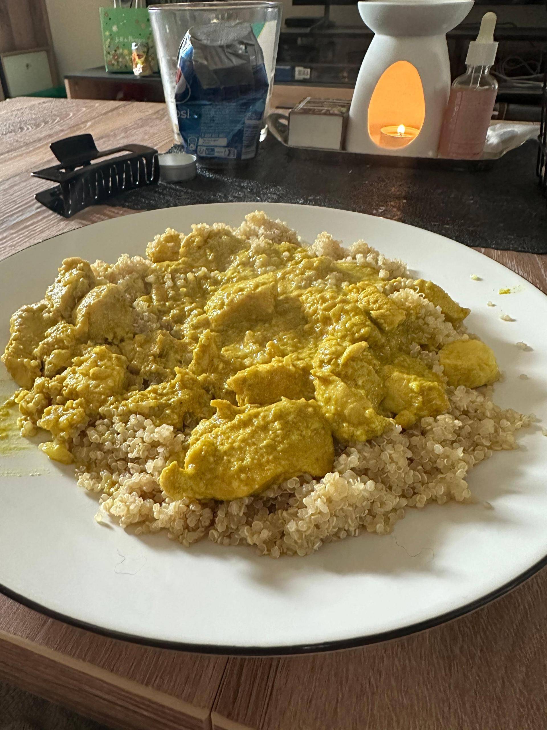 Poulet curry et quinoa - Recepten Cookeo V3 | Moulinex