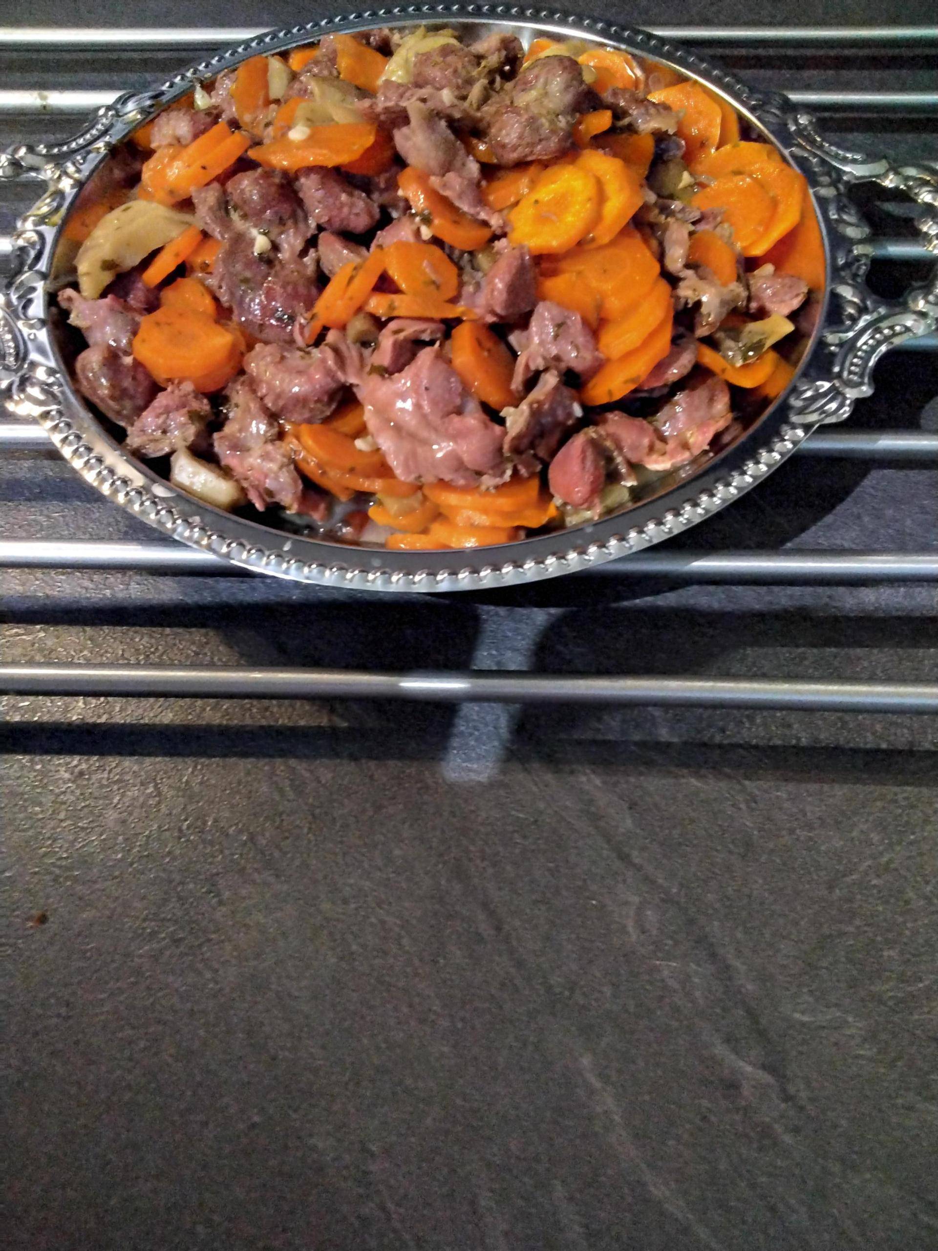 Gésiers de volailles confits aux carottes - Recepten Cookeo | Moulinex