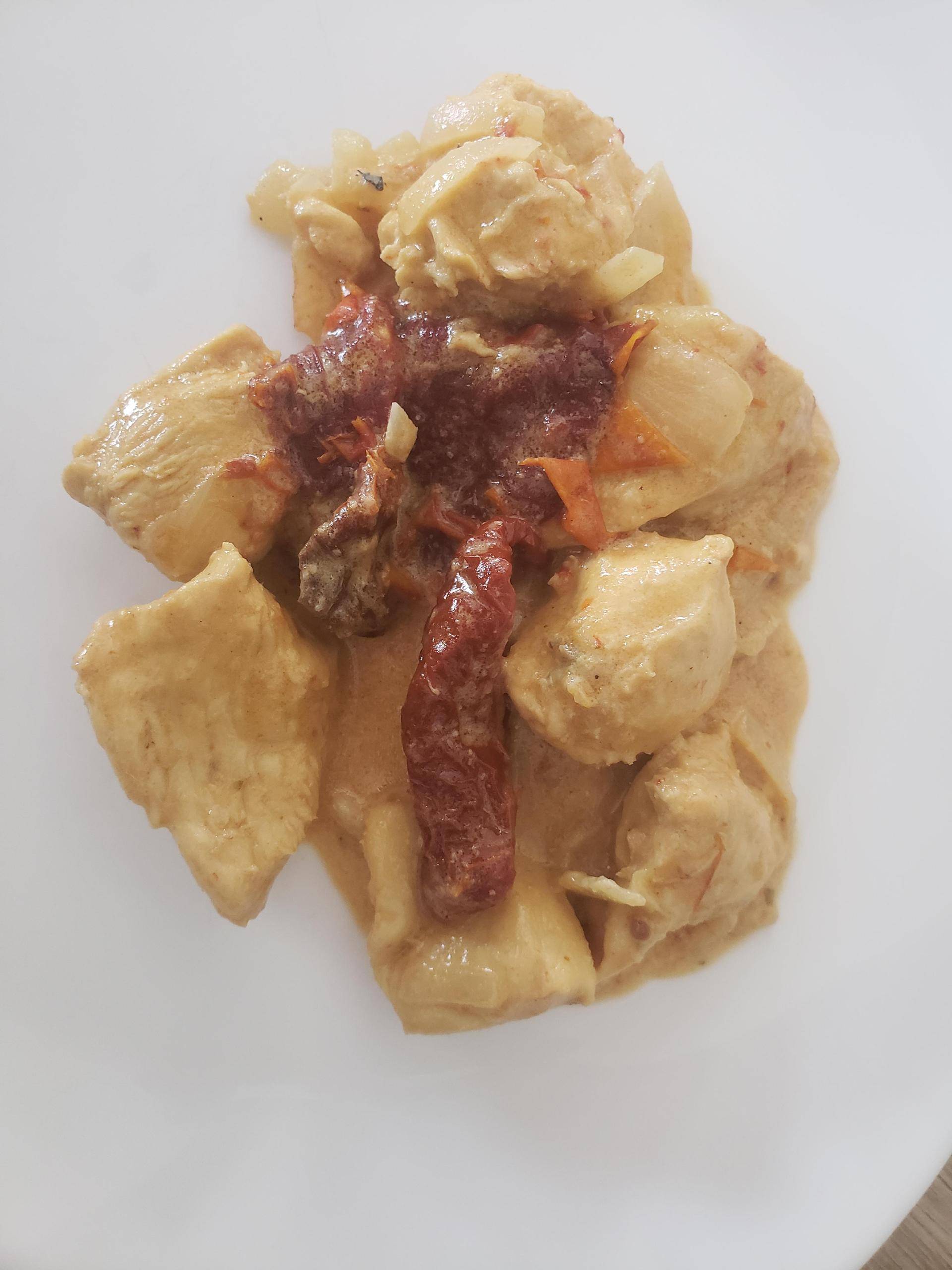 Émincé de poulet aux tomates séchées - Recepten Cookeo V3 | Moulinex