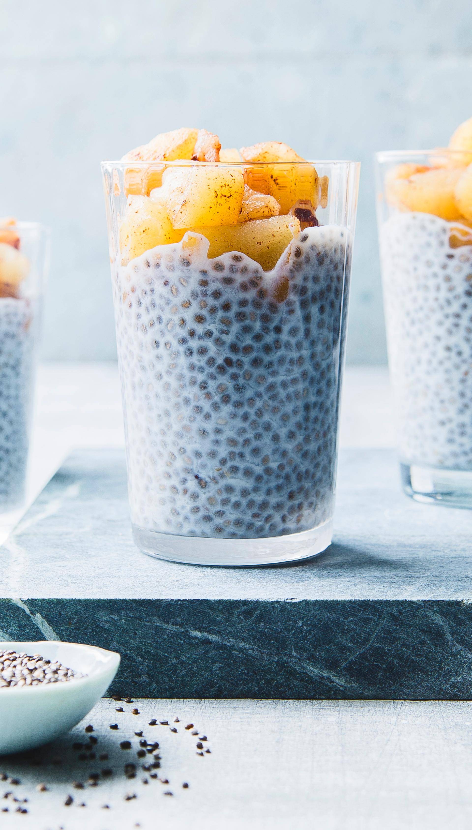 Pudding pommes au chia - Recette Cookeo | Moulinex