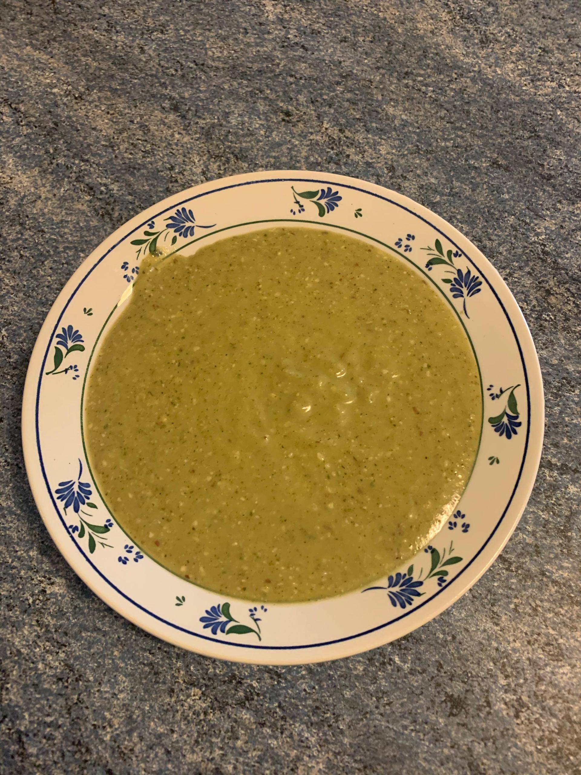 Velouté de courgette noisette parmesan - Recepten Cookeo | Moulinex