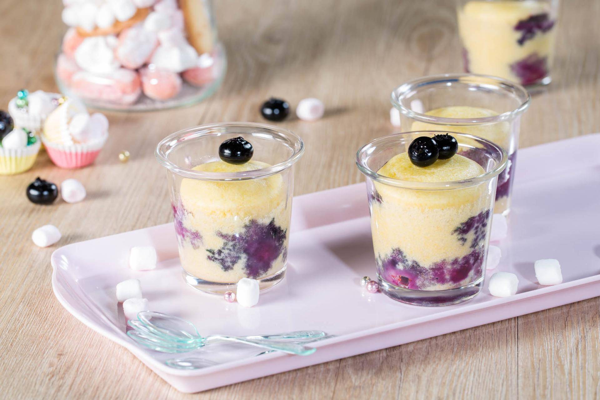 Moelleux aux myrtilles - Recette Cookeo | Moulinex