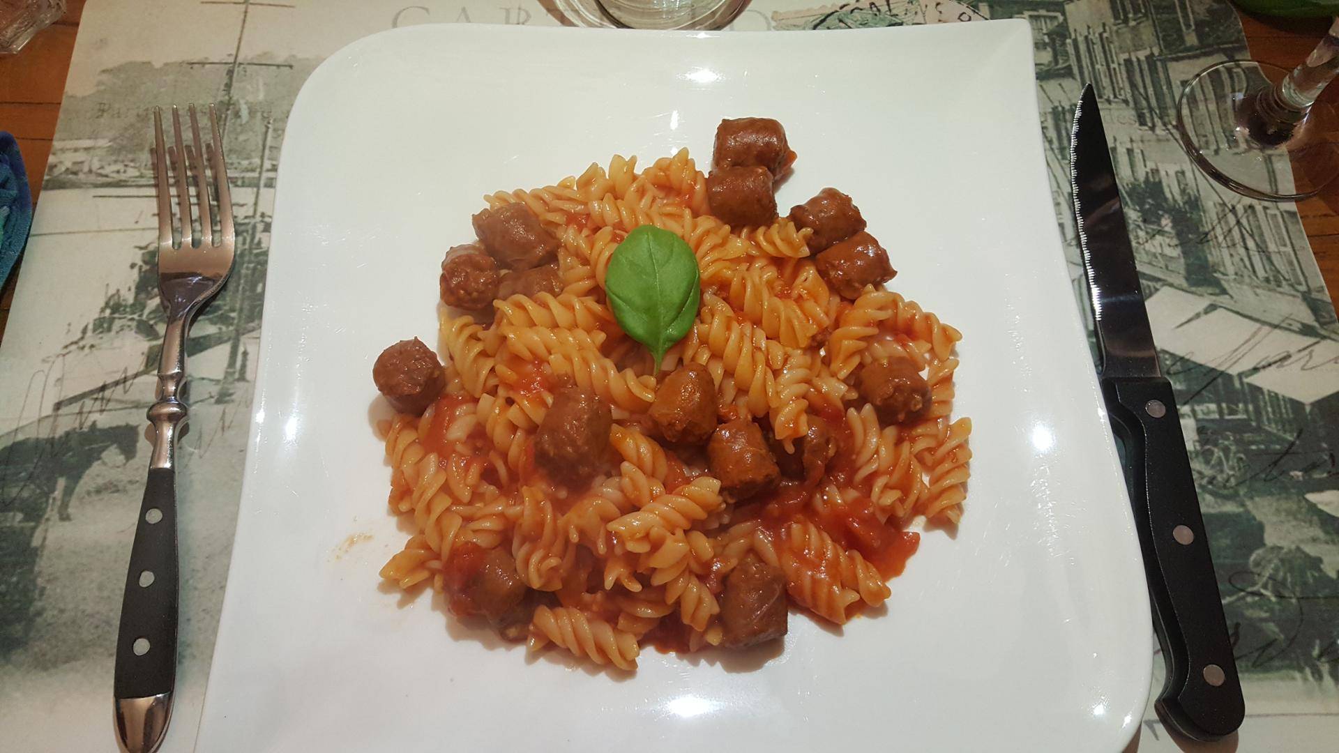 Fusilli tomates-merguez - Recette Cookeo | Moulinex