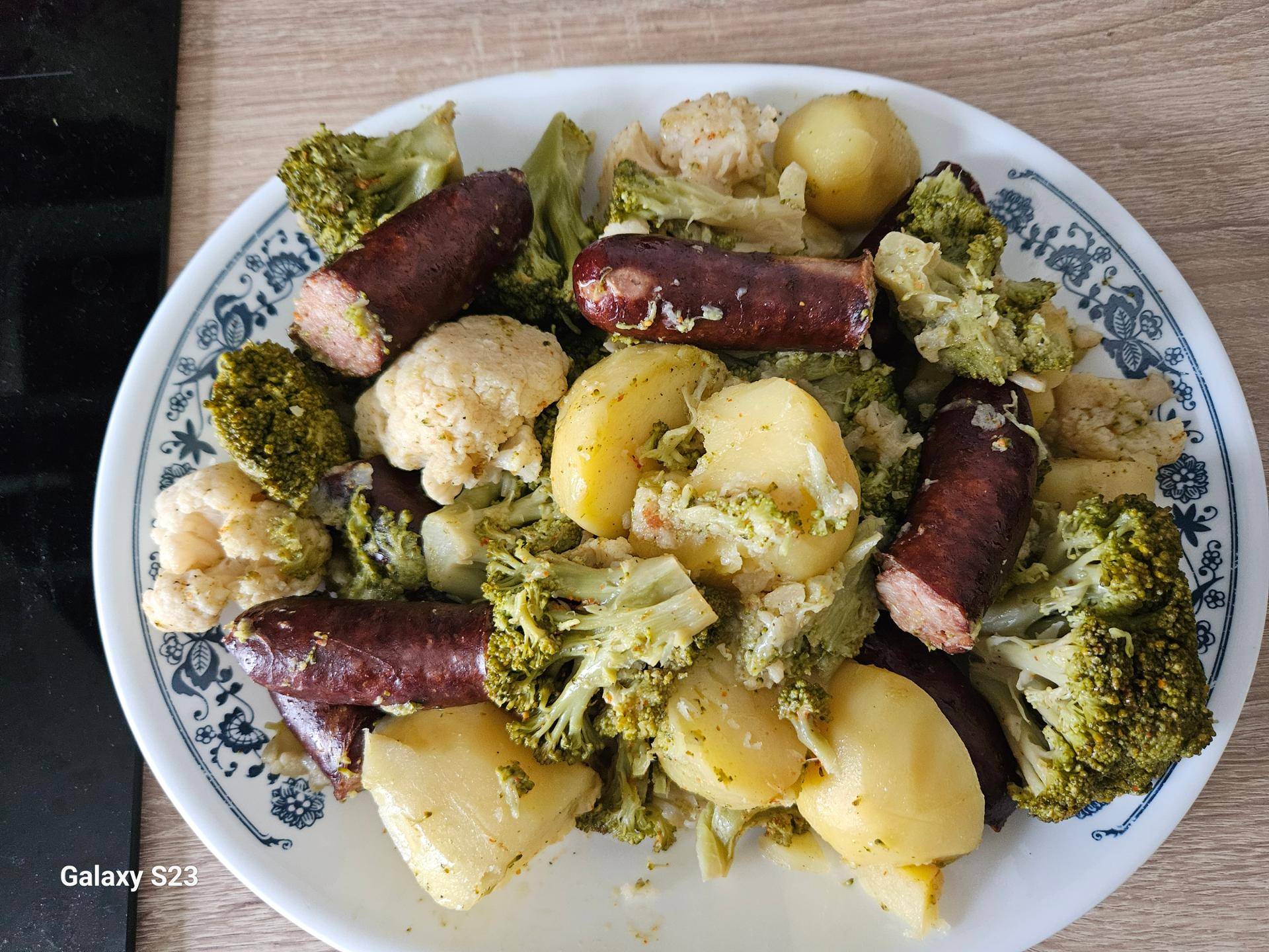 Saucisse fumée PdT Brocolis Chou Fleur - Recette Cookeo | Moulinex