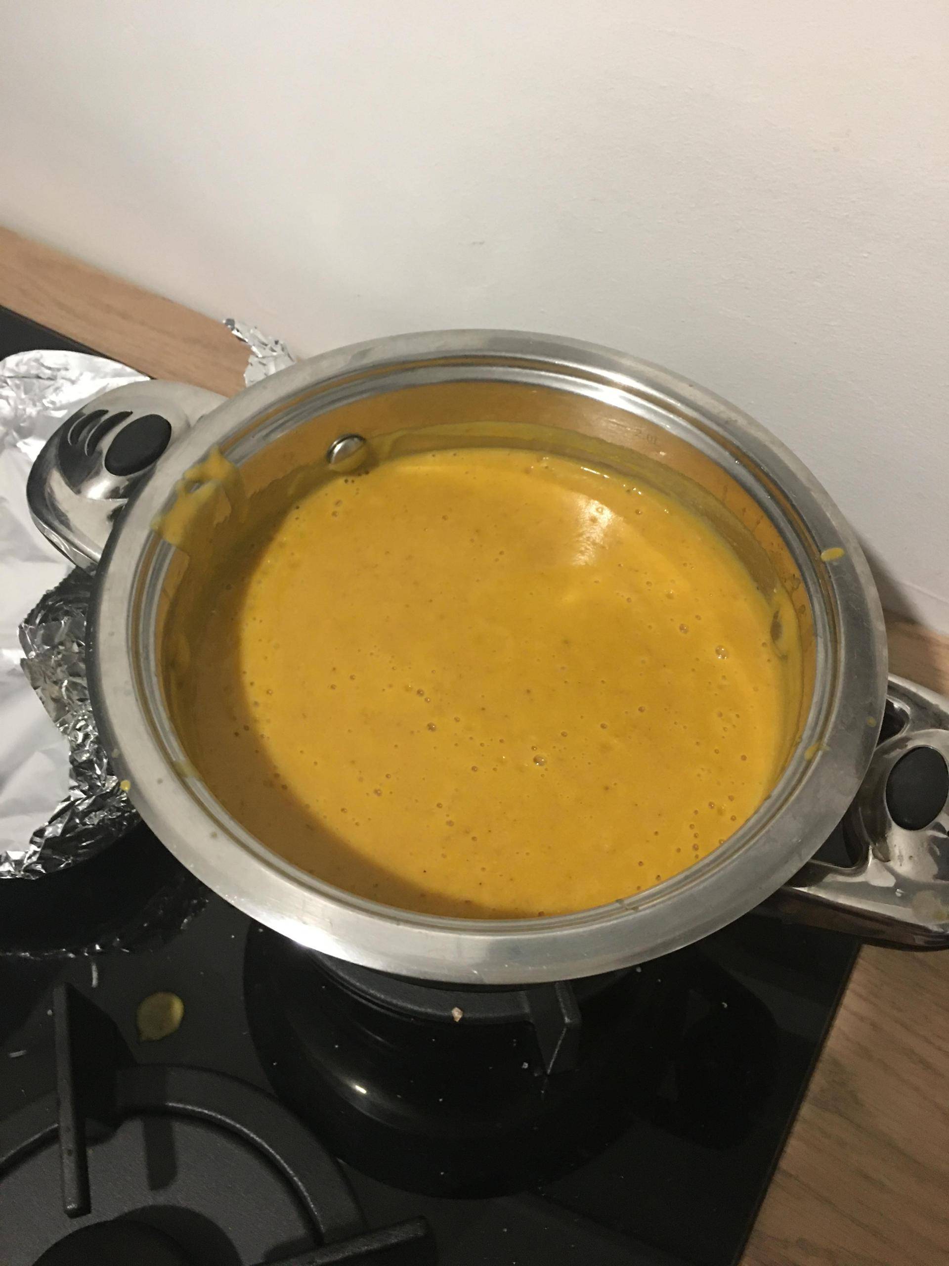 Soupe butternut lardons roquefort - Recepten Cookeo | Moulinex