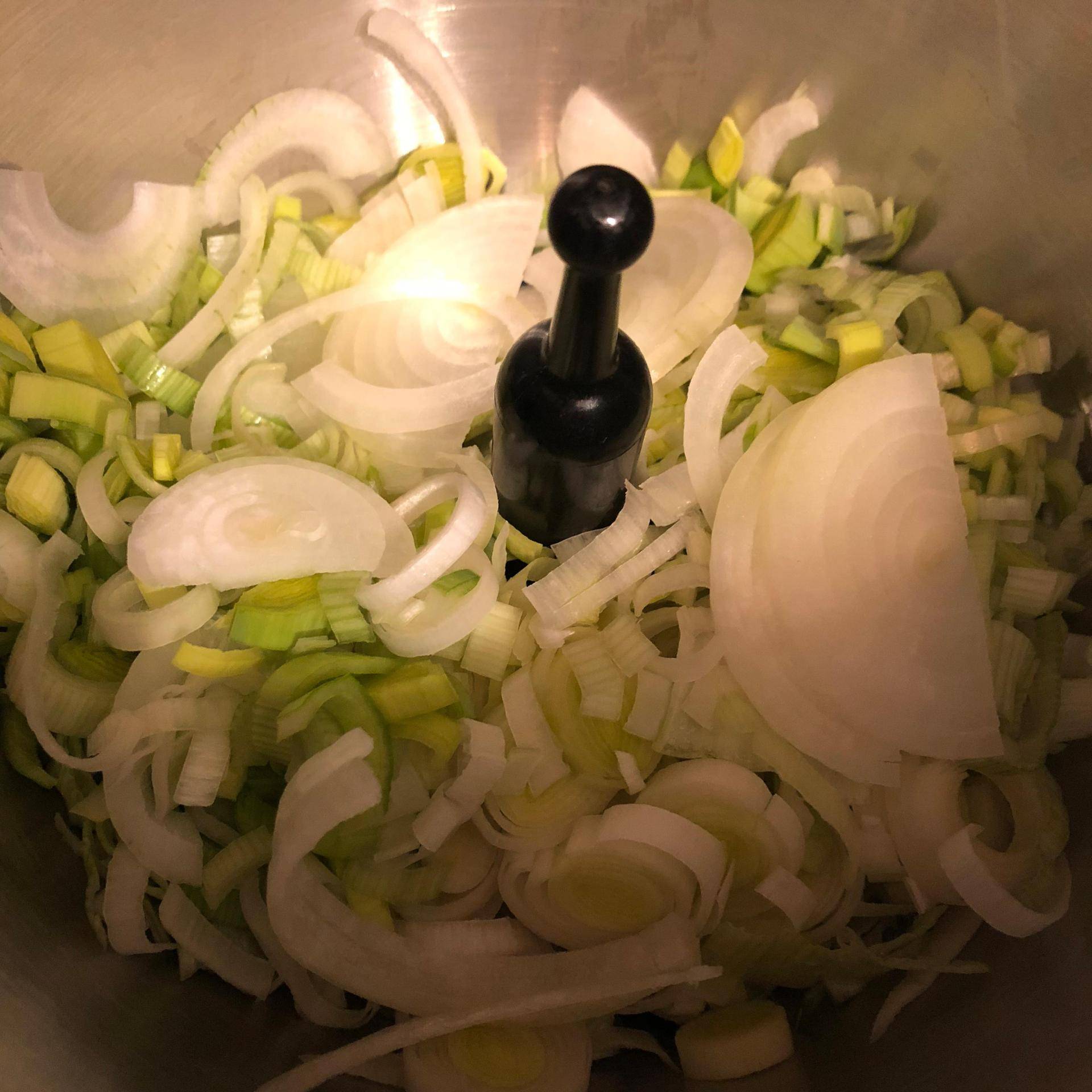 Fondue de poireaux - Recepten Companion Connect XL | Moulinex