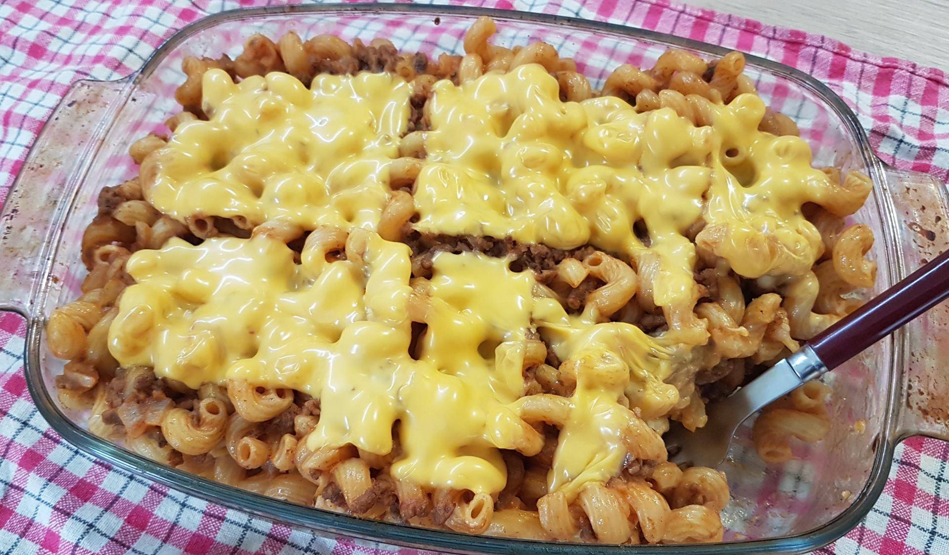 One pasta cheeseburger - Recepten Cookeo | Moulinex