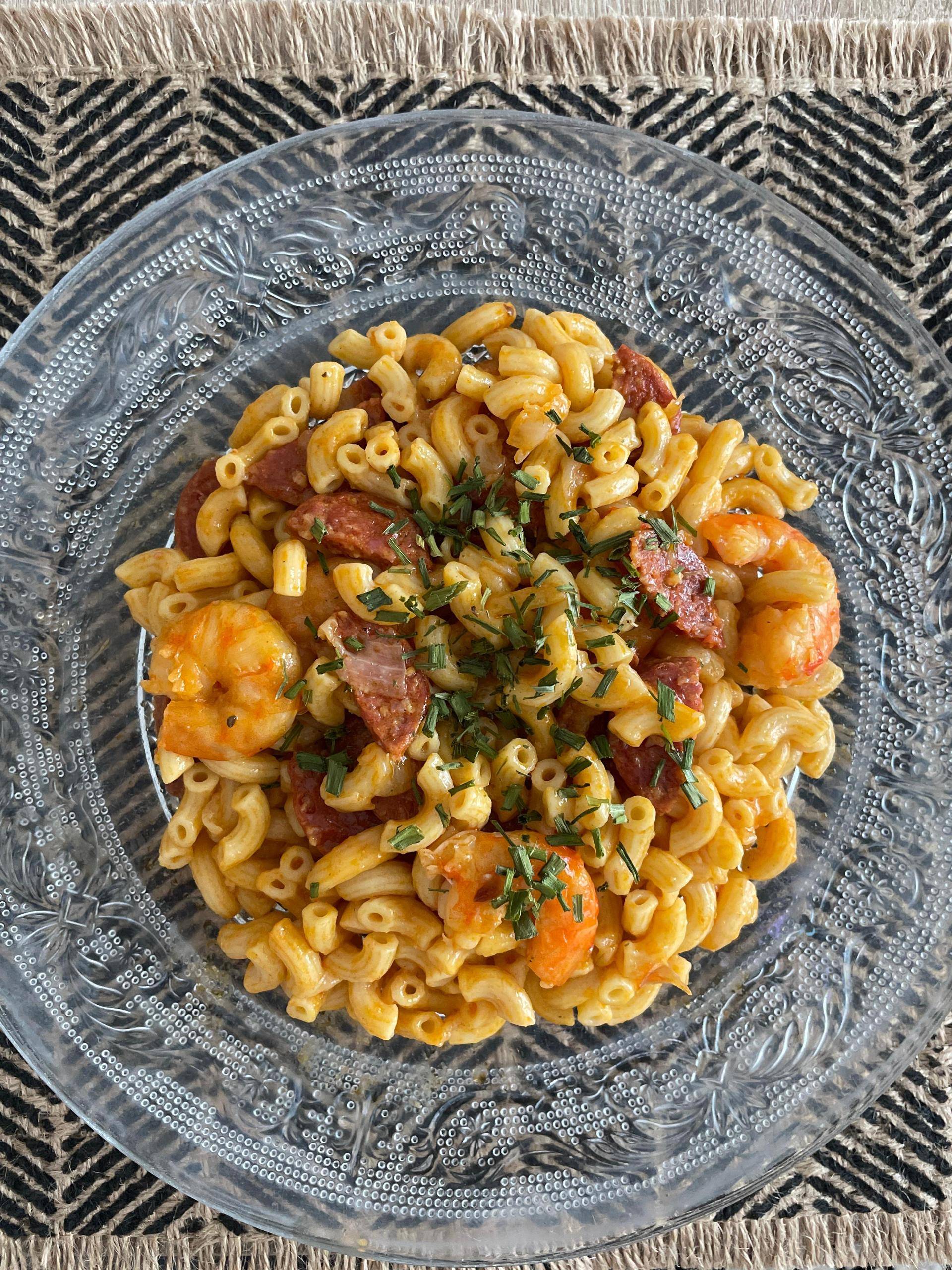 Pâtes, Chorizo, Crevettes - Recette Cookeo V3 | Moulinex