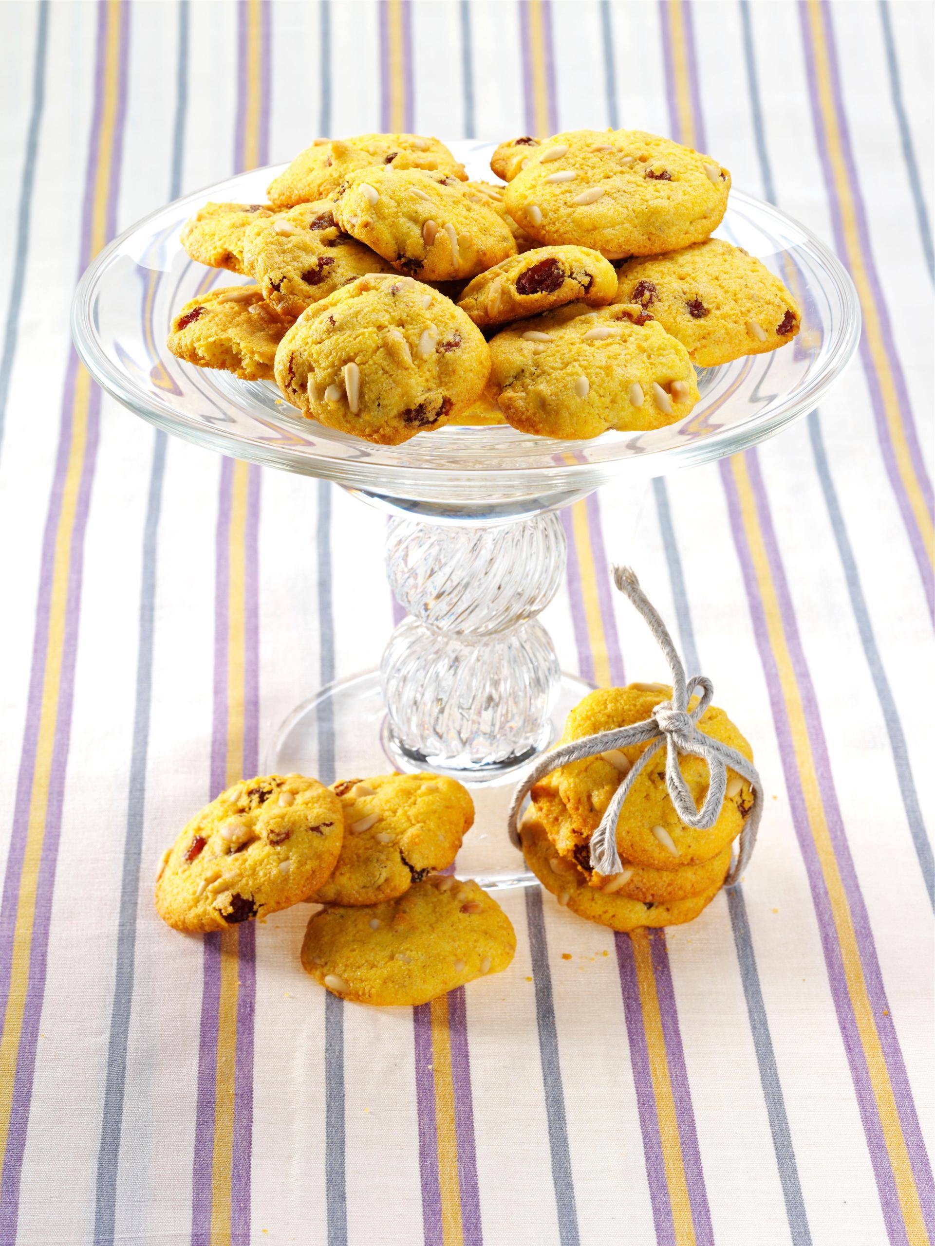 Biscuits au maïs et aux raisins secs, sans gluten - Recette Companion Connect | Moulinex