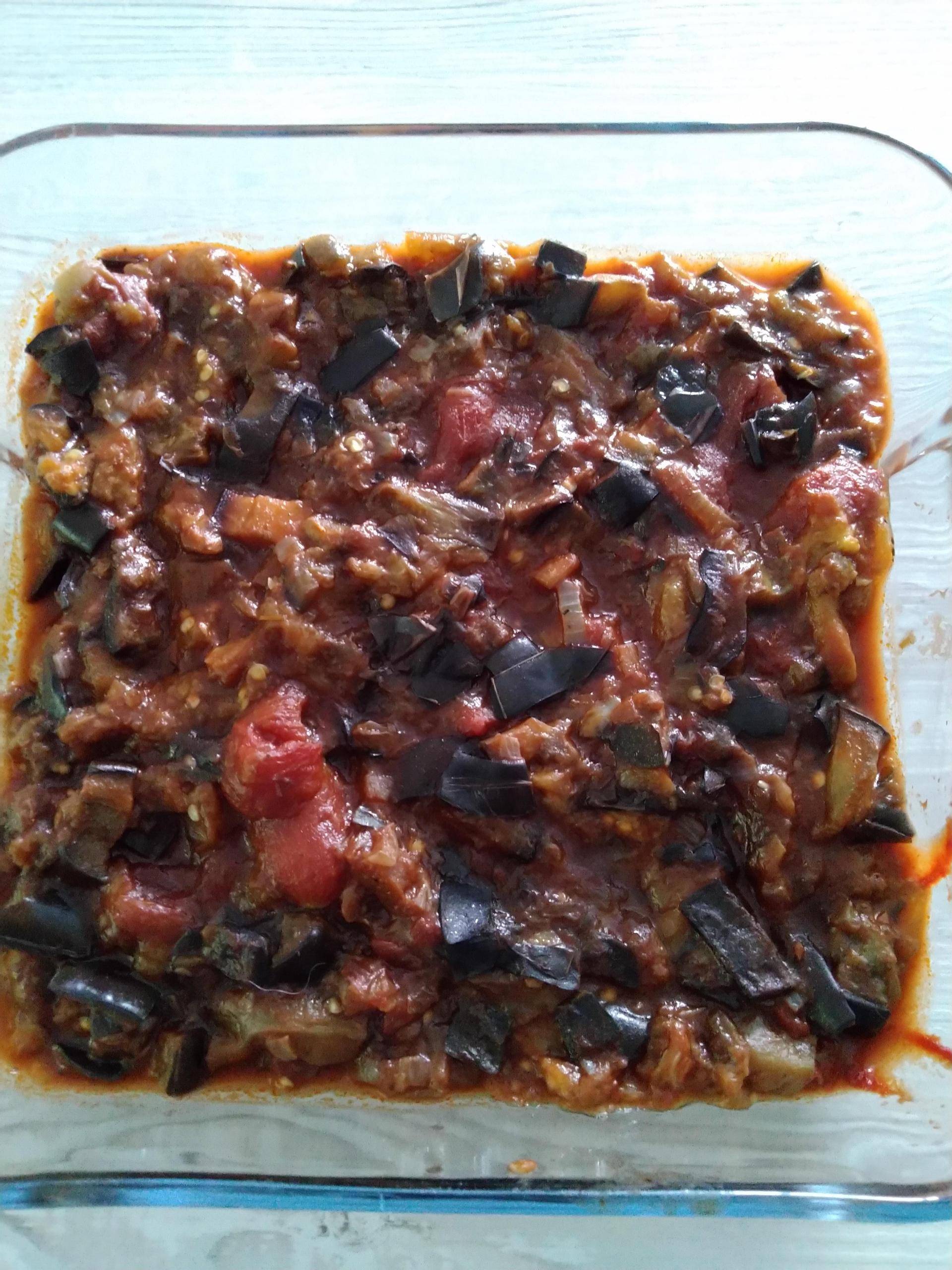 Aubergine à la tomate - Recepten Cookeo | Moulinex