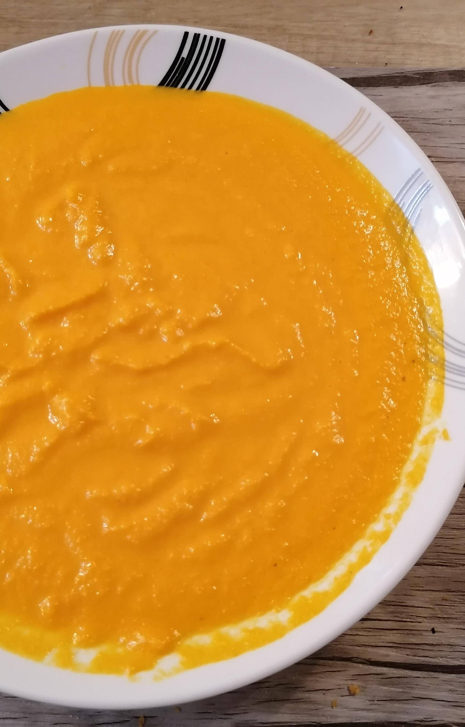 Velouté de carottes au St Môret - Recette Companion Connect | Moulinex